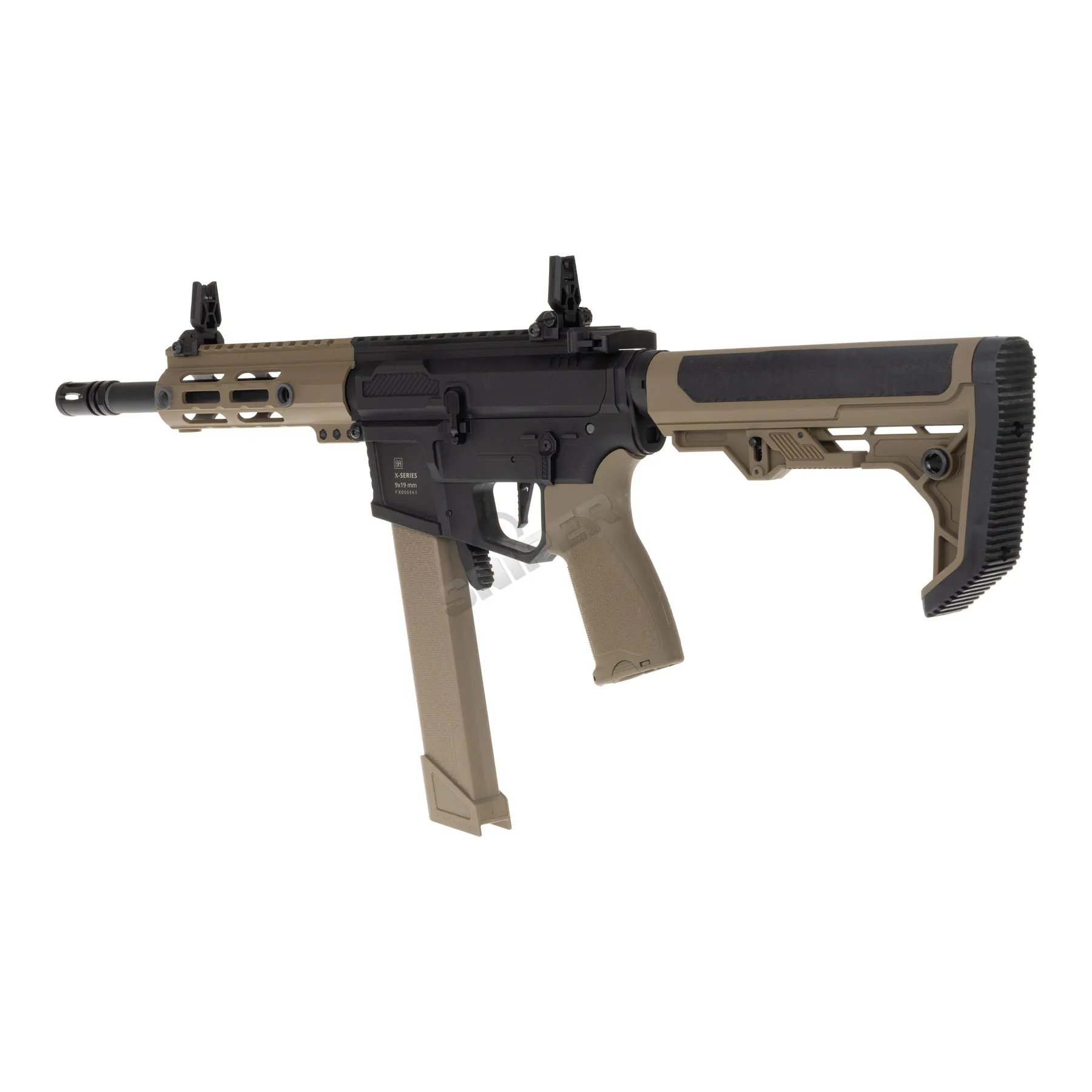 Specna Arms SA-FX01 Flex w/ HAL ETU < 0,5 Joule Softair Gewehr, Half-Tan