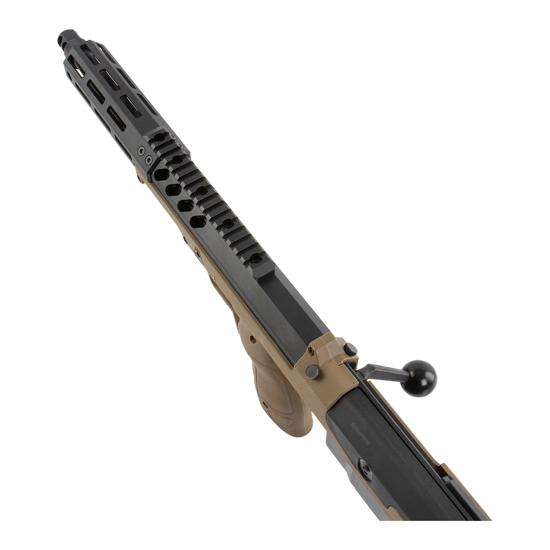 Silverback SRS A2/M2 16" pull-bolt Scharfschützengewehr, FDE