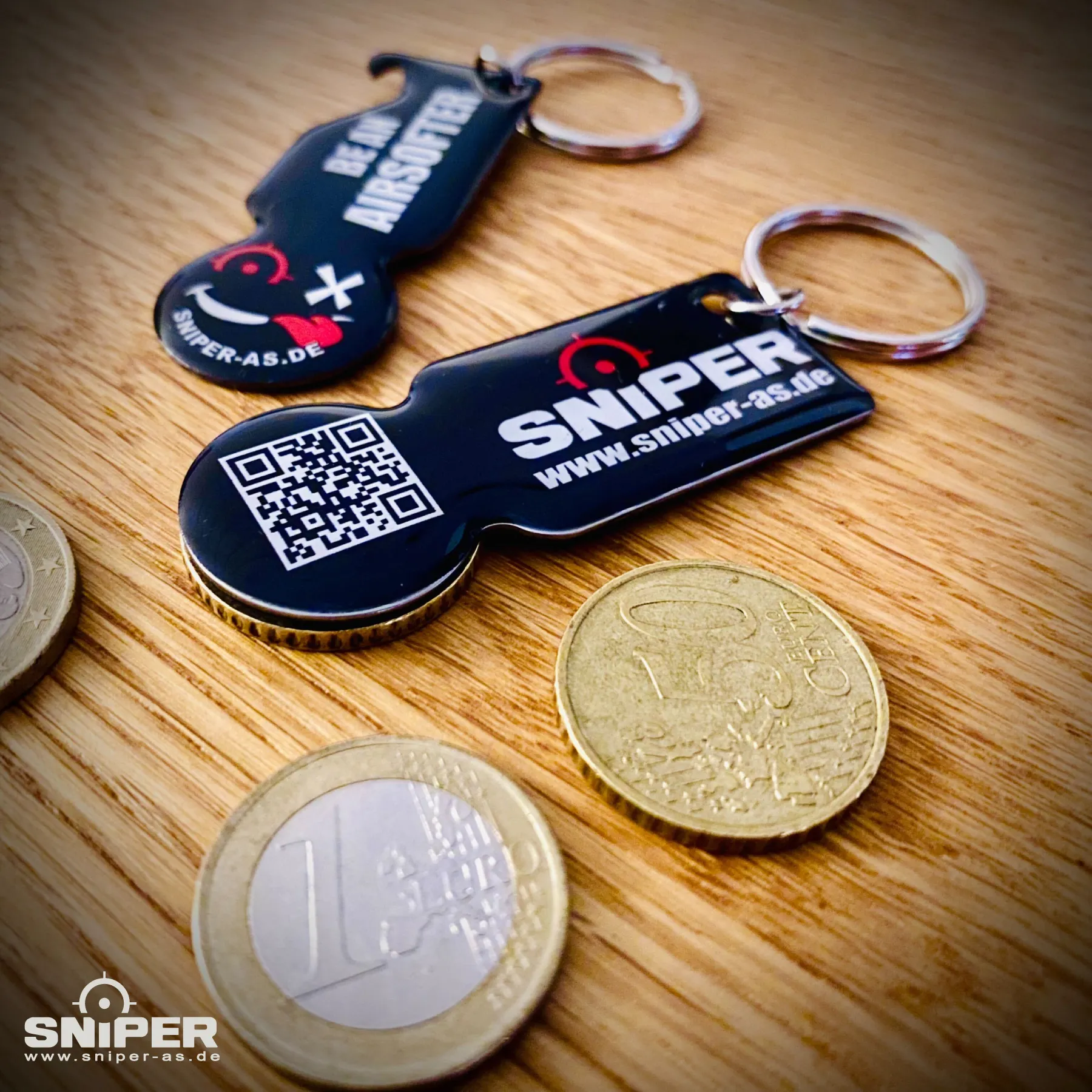 Sniper-AS Einkaufswagenlöser & Flaschenöffner