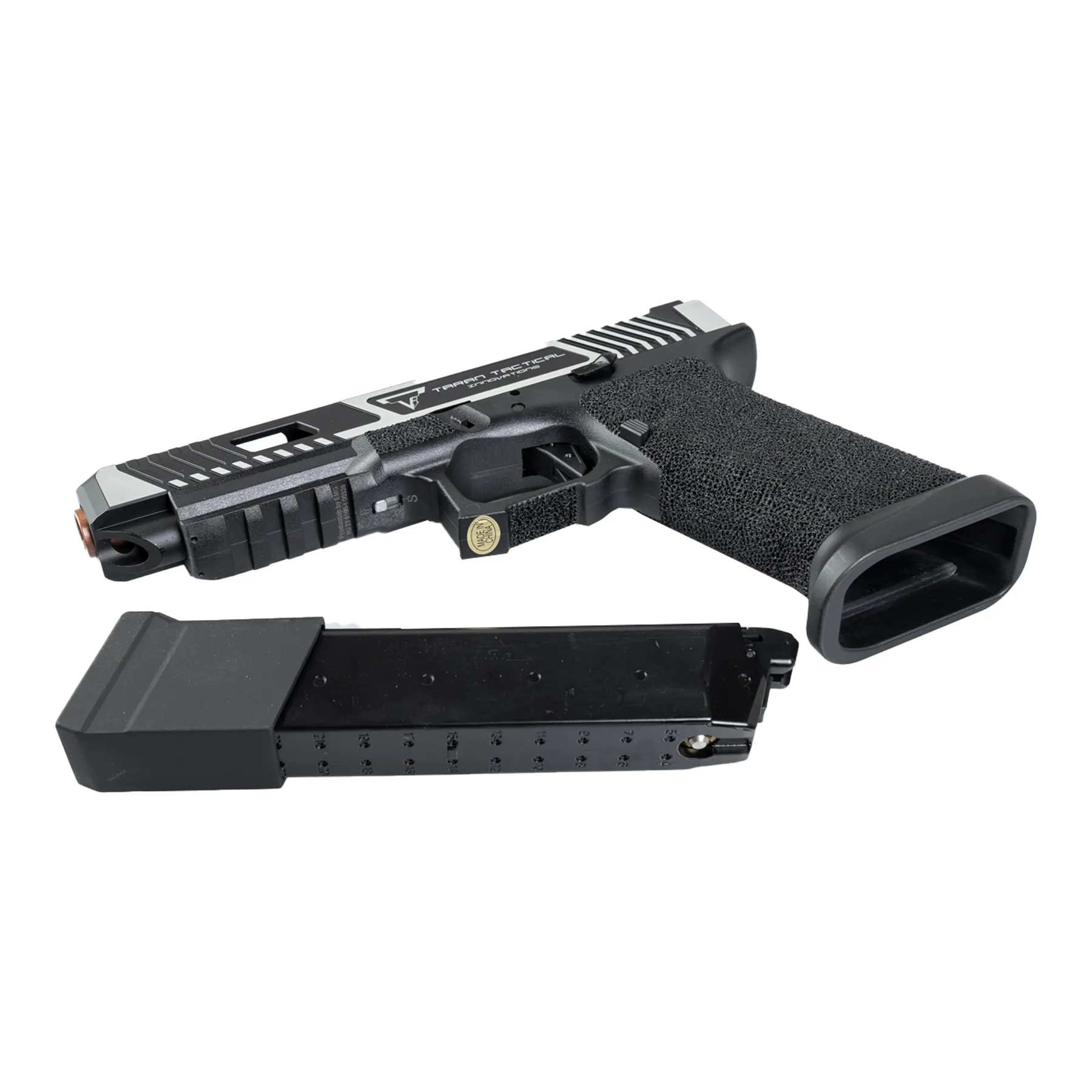 APS Combat Master Silver Slide, OMEGA Frame GBB