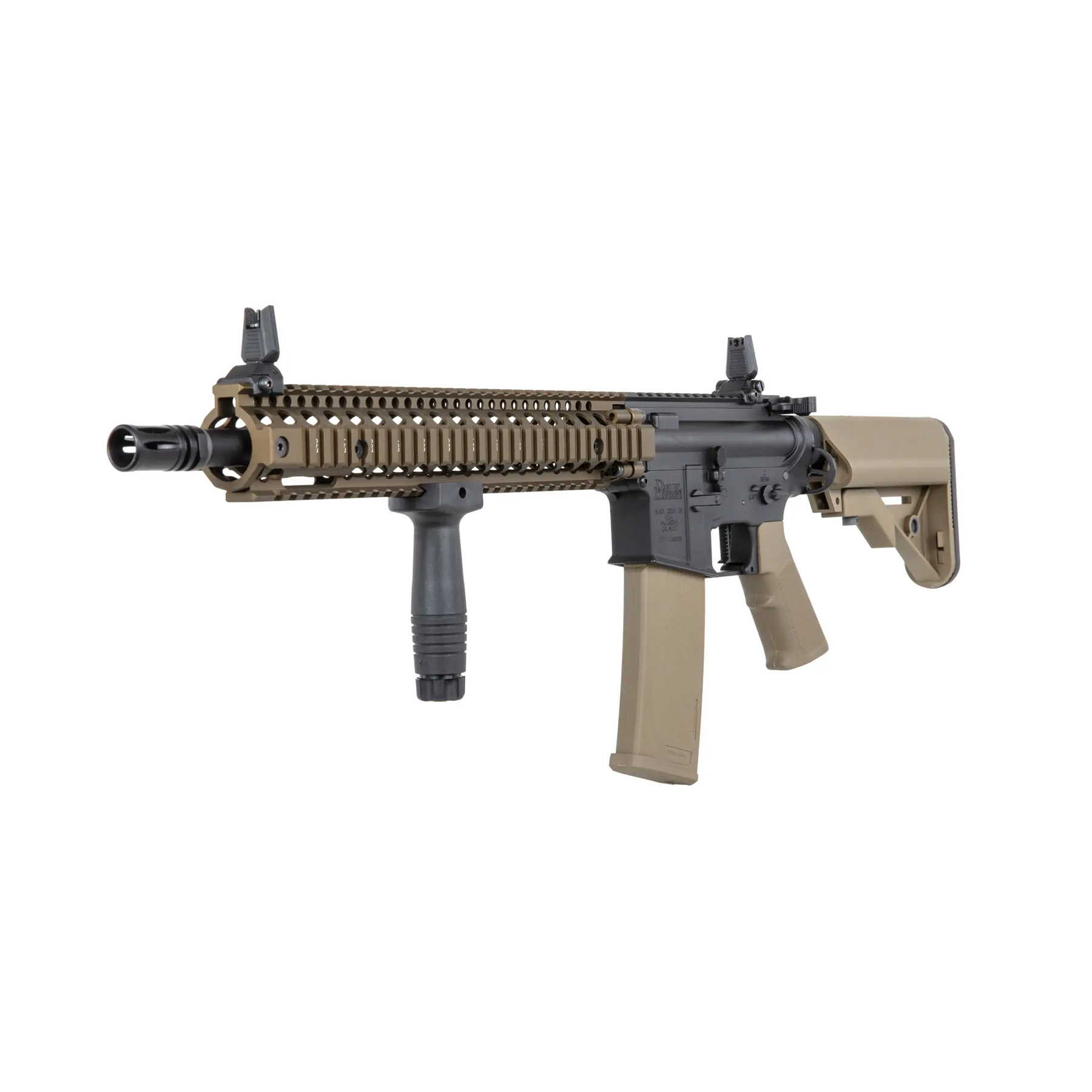 Specna Arms SA-P26 Prime Daniel Defense MK18 w/ Aster ETU (S)AEG, Chaos Bronze