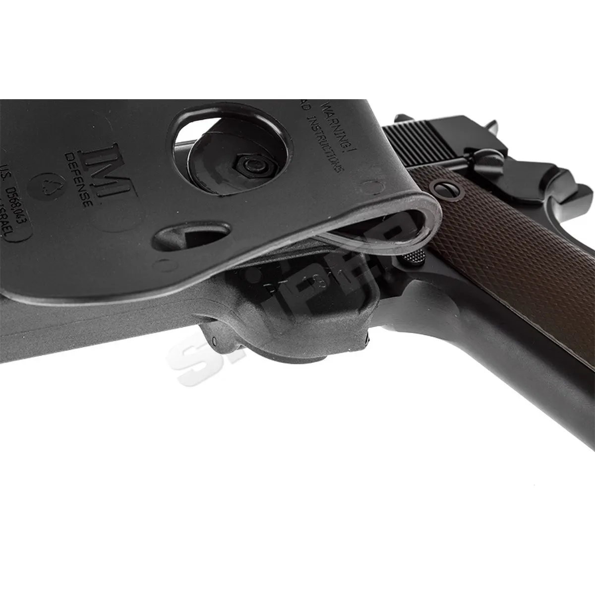 Holster für 1911 with/without Rail, Black