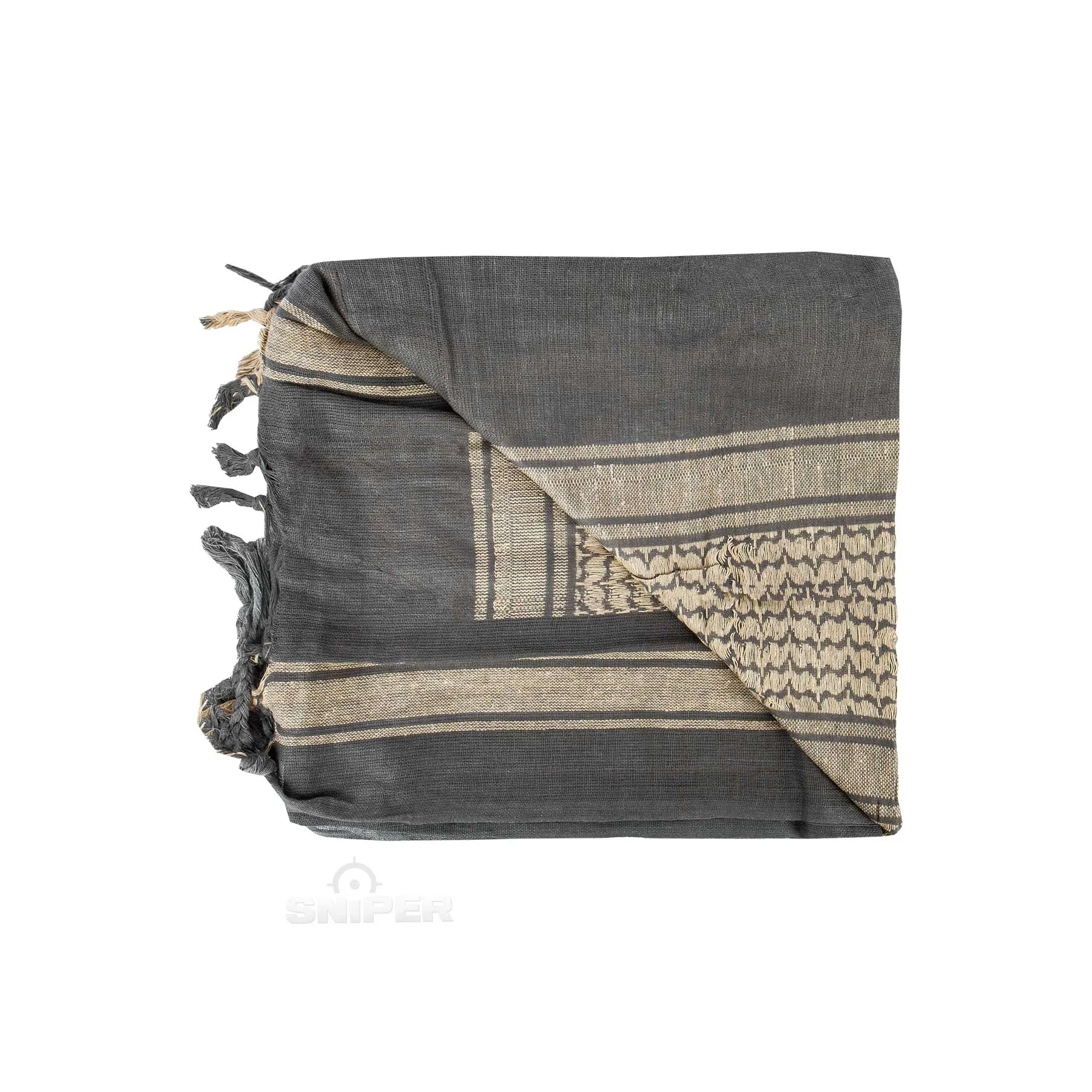 Shemag, Grey/Tan