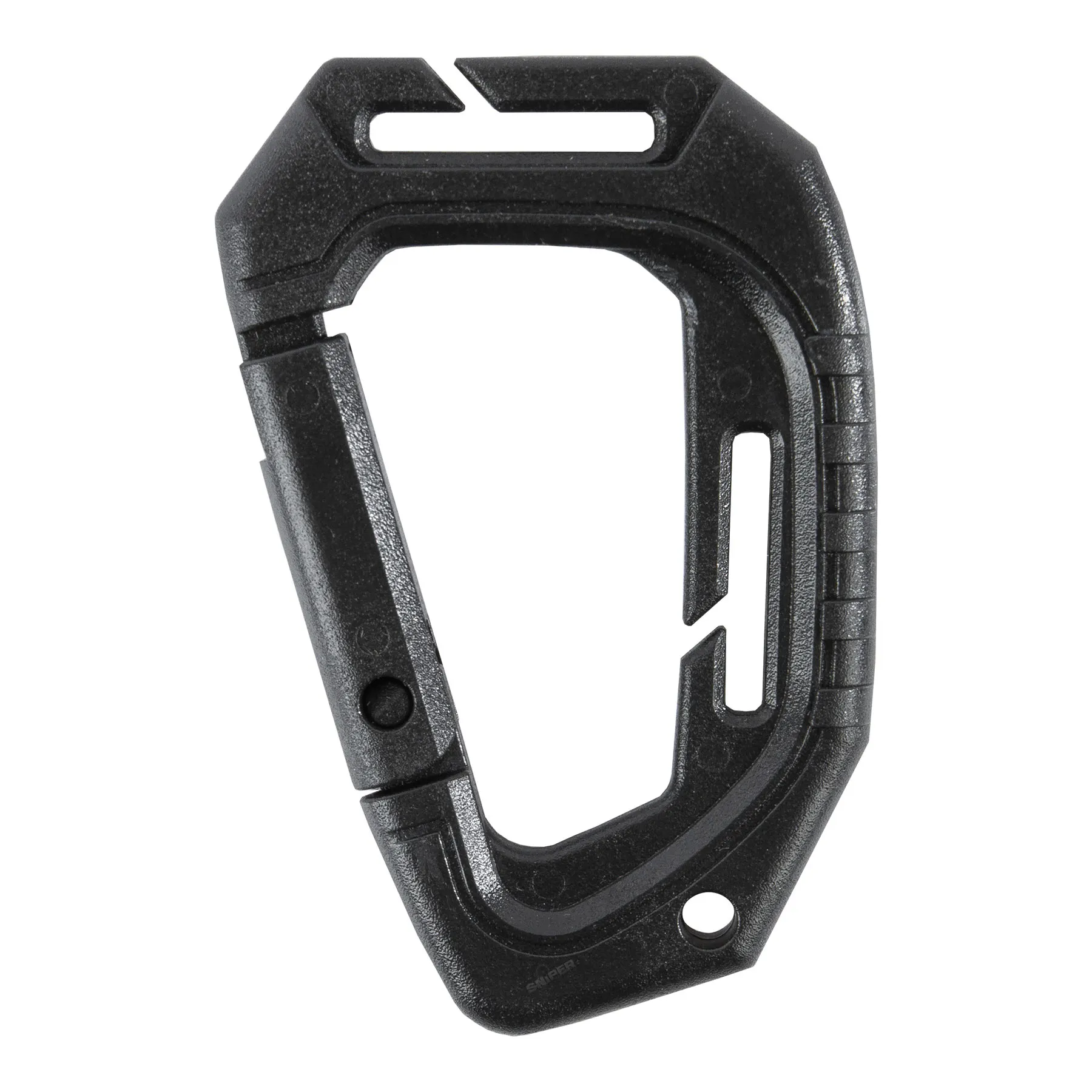 Tactical Karabinerhaken, Black