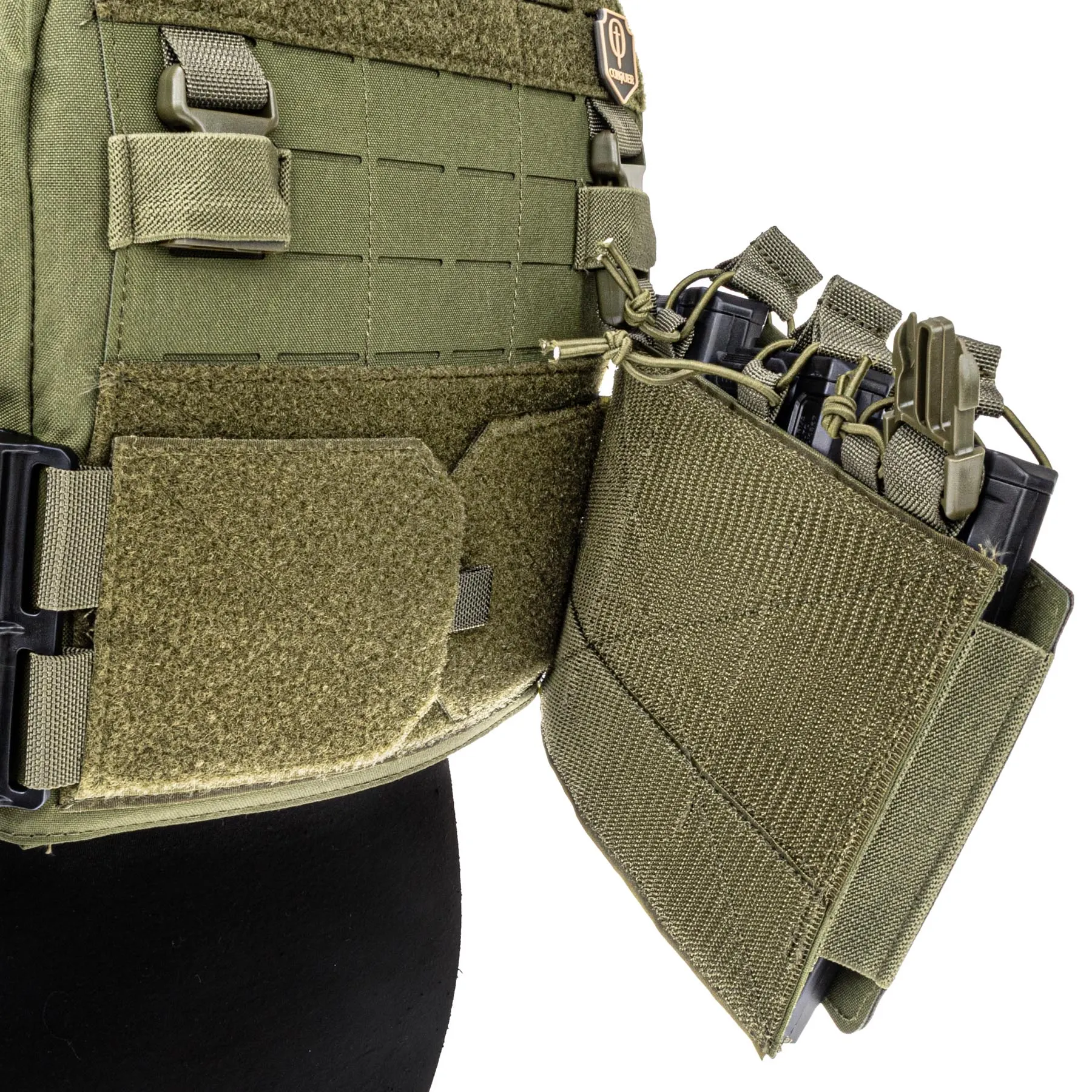 Conquer MQR Vest Plattenträger, OD Conquer MQR Vest Plattenträger, OD