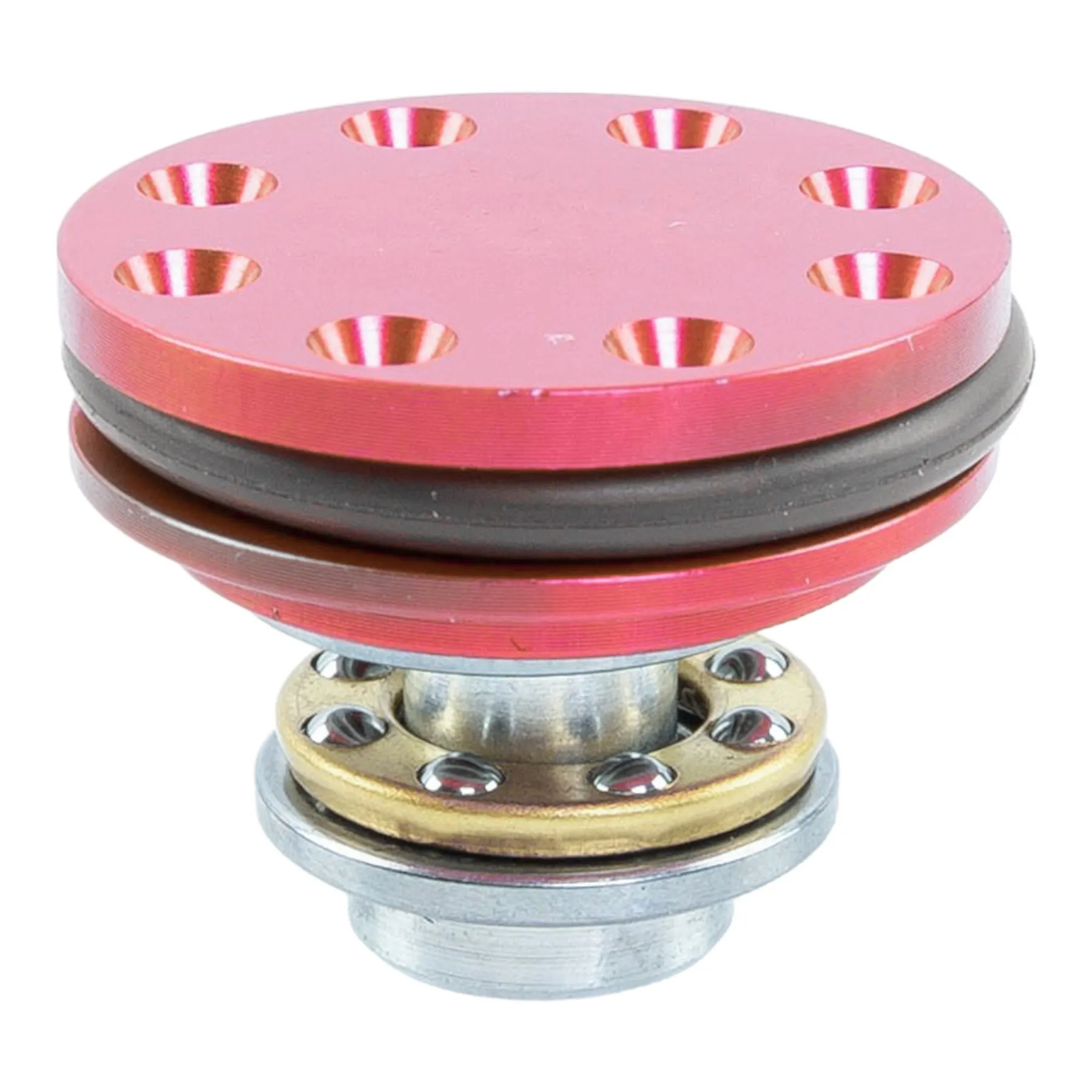 Lancer CNC Piston Head, Red