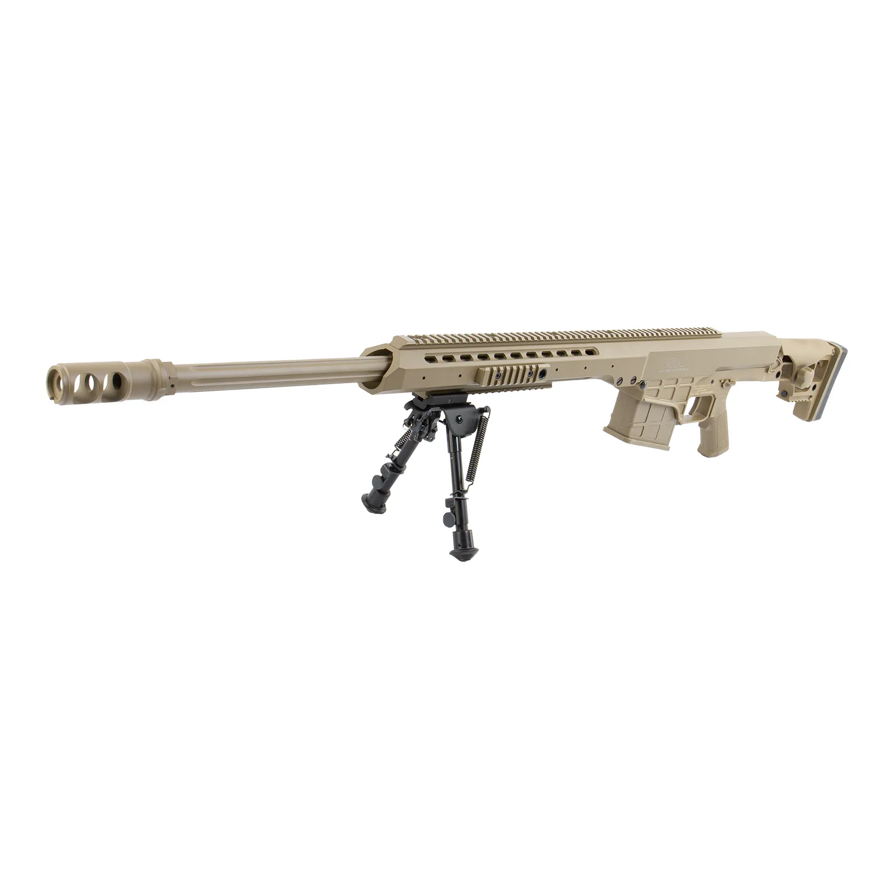 Barrett MRAD M98B Scharfschützengewehr w/ Bipod (S)AEG, Tan
