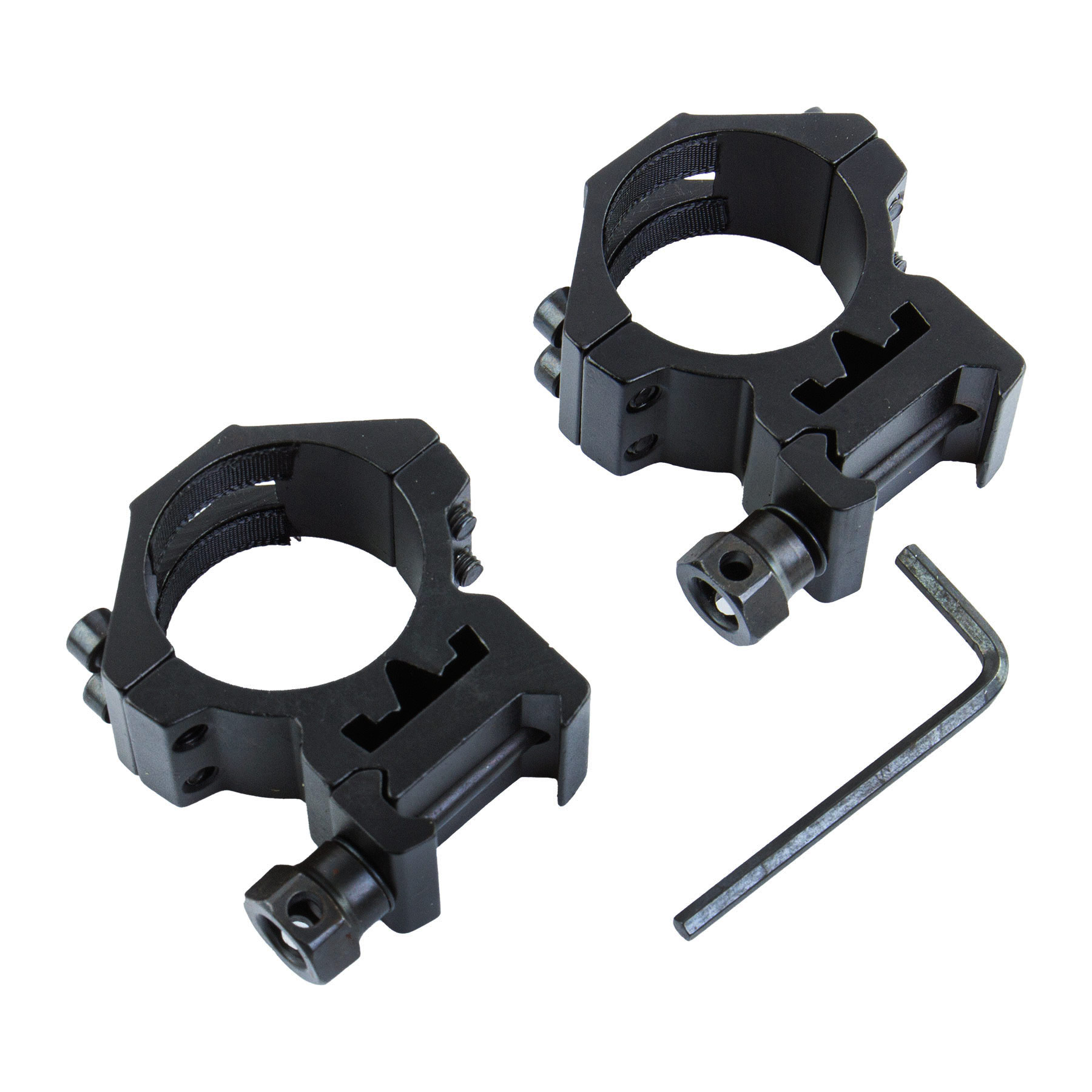 Theta Optics 30mm Low-Profile Picatinny/ Weaver Rings