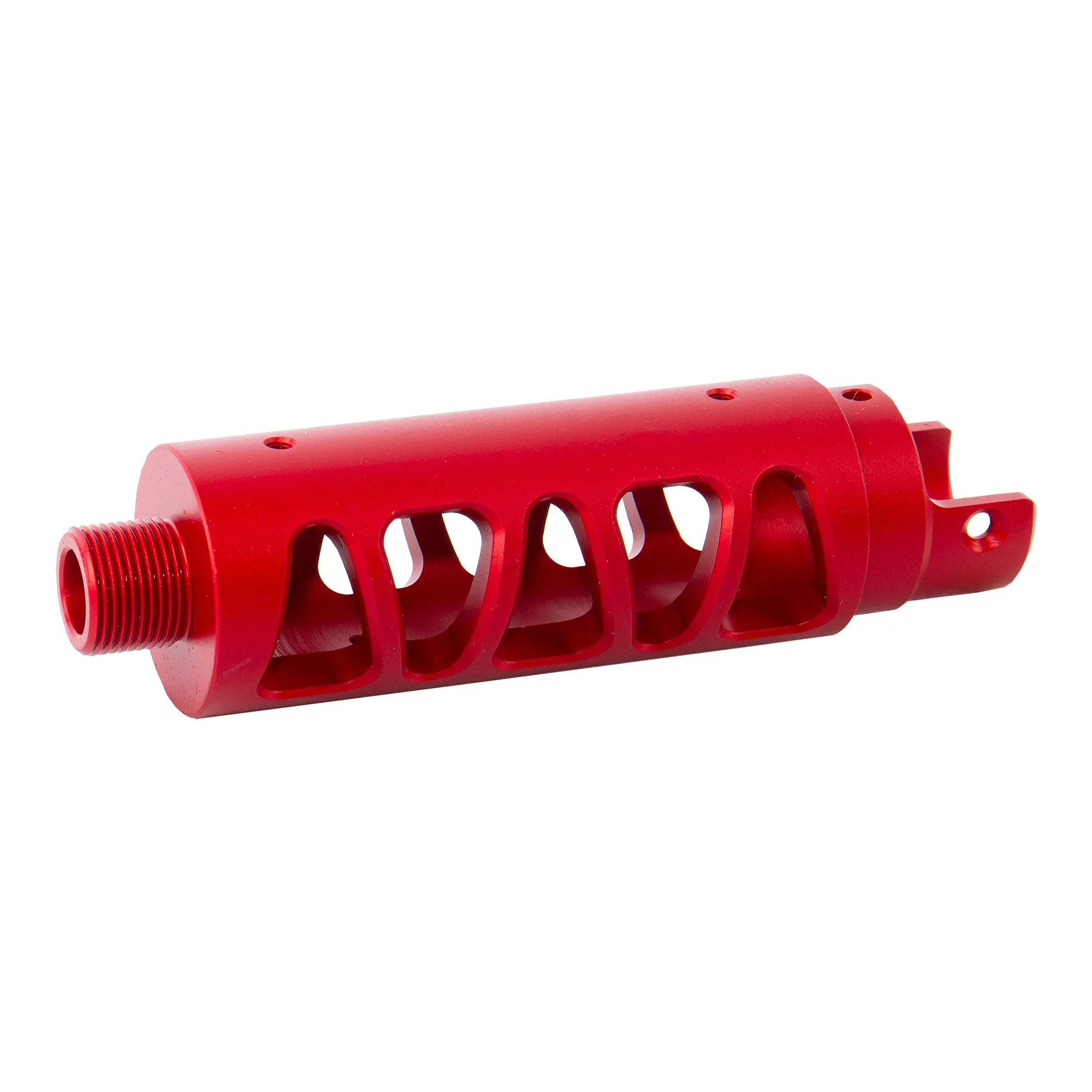 AAP-01 CNC outer barrel Type C, red AAP-01 CNC outer barrel Type C, red