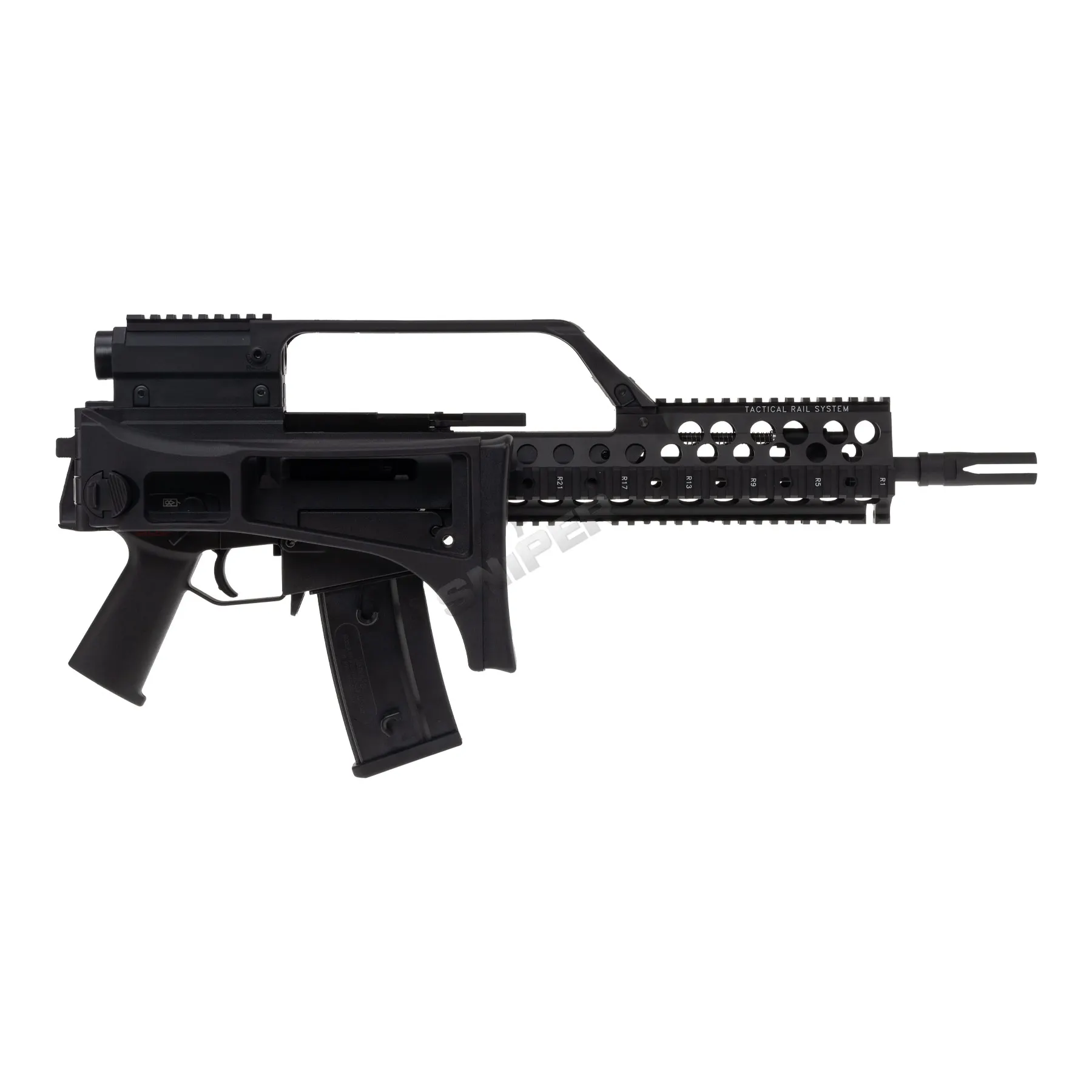 Reapo RG6 Special Unit RIS Version GBB Rifle, Black