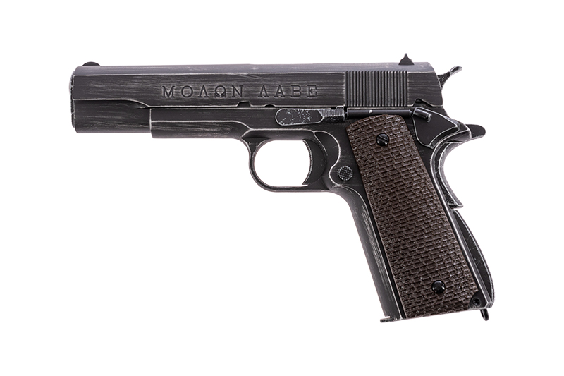 M1911 Molon Labe, black GBB