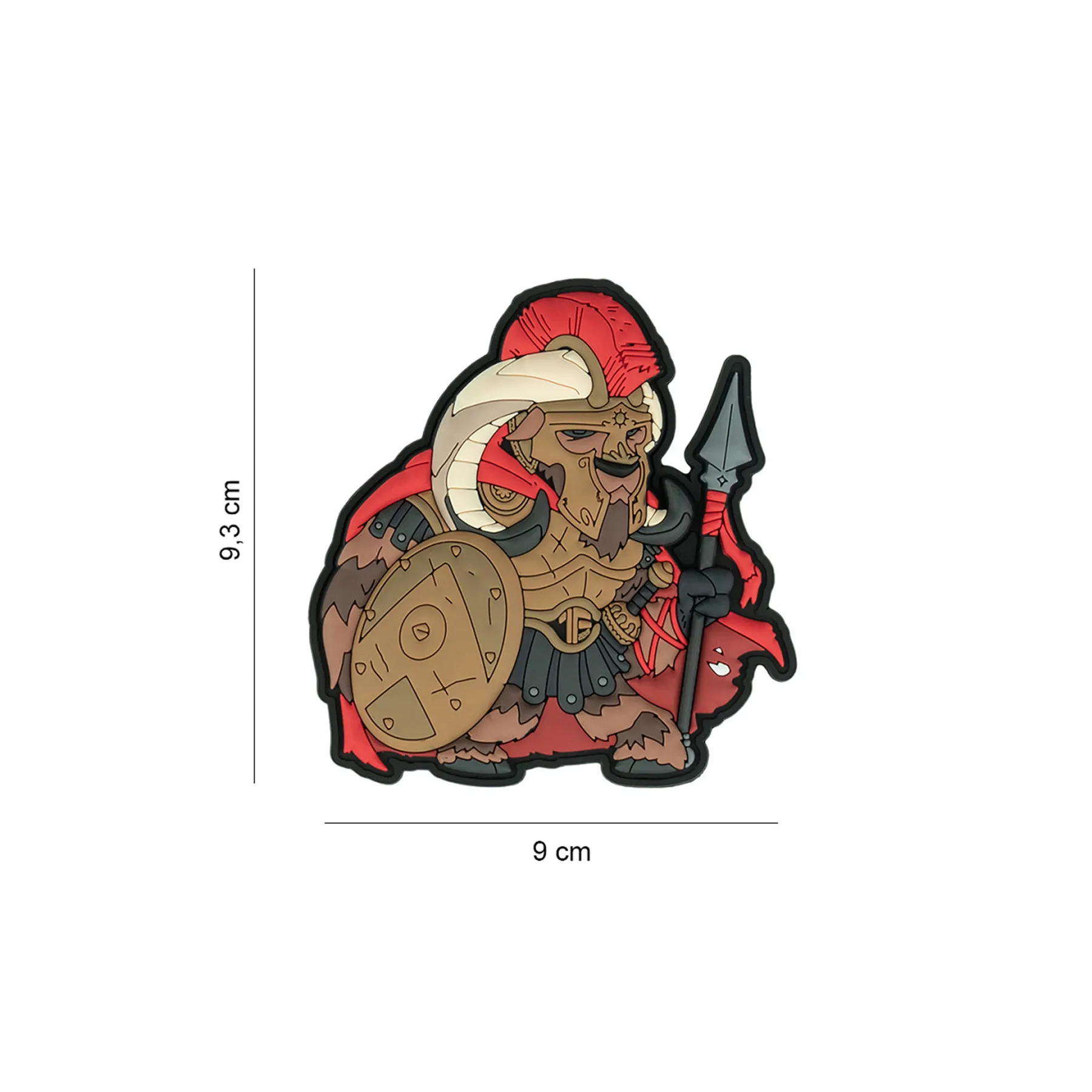 TF-2215 3D PVC Patch Spartan Ox Nr.8