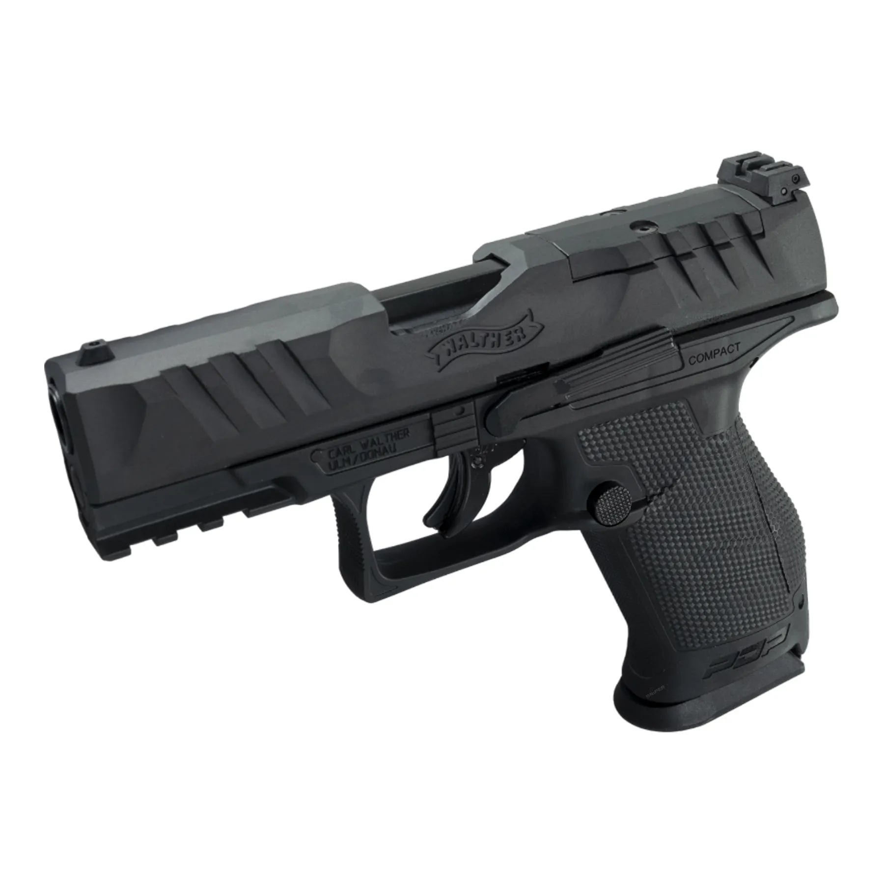 RAM Pistole T4E Walther PDP Compact 4" 43 Cal, Black RAM Pistole T4E Walther PDP Compact 4" 43 Cal, Black
