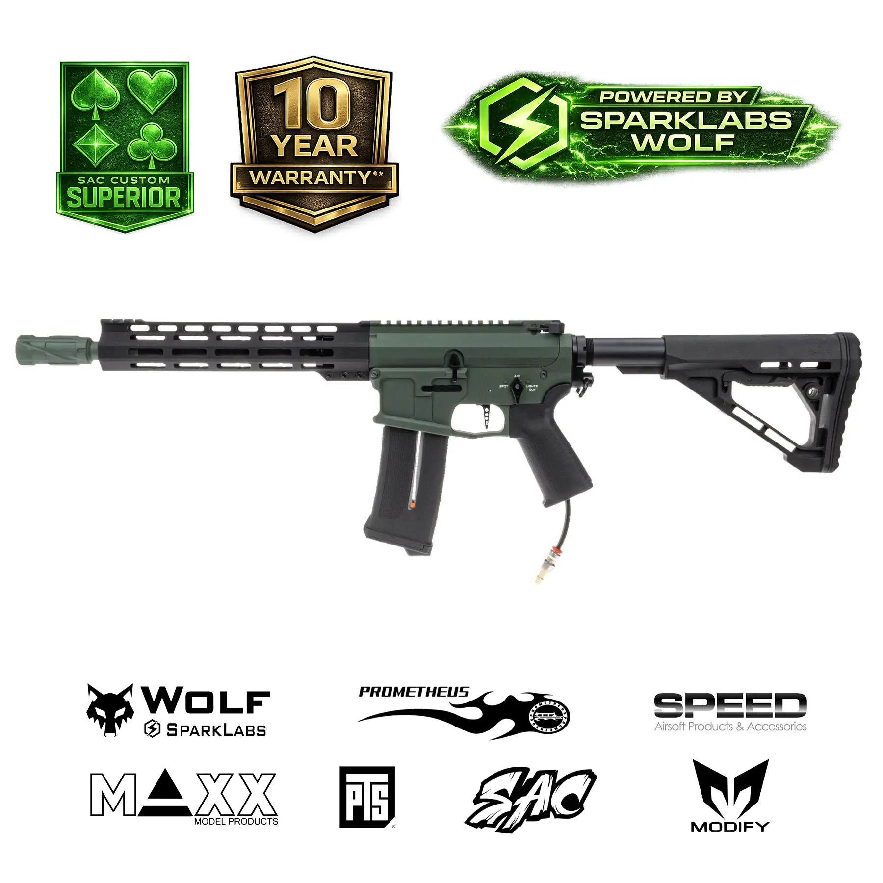 SAC WOLF SOLID - "Tyrs Kampf", HPA