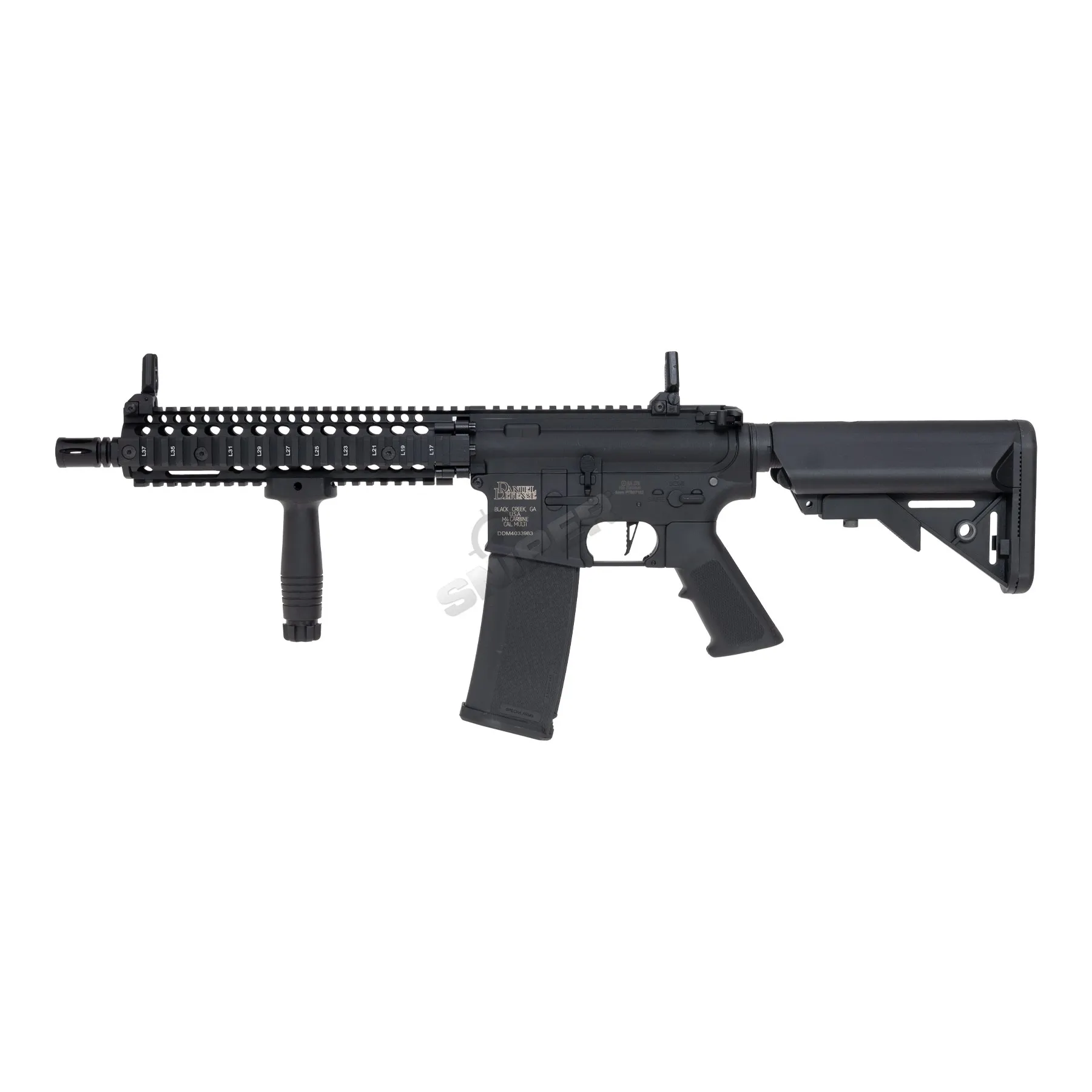 B-Ware Specna Arms SA-C19 Core Daniel Defense Carbine w/ HAL ETU, Black 
