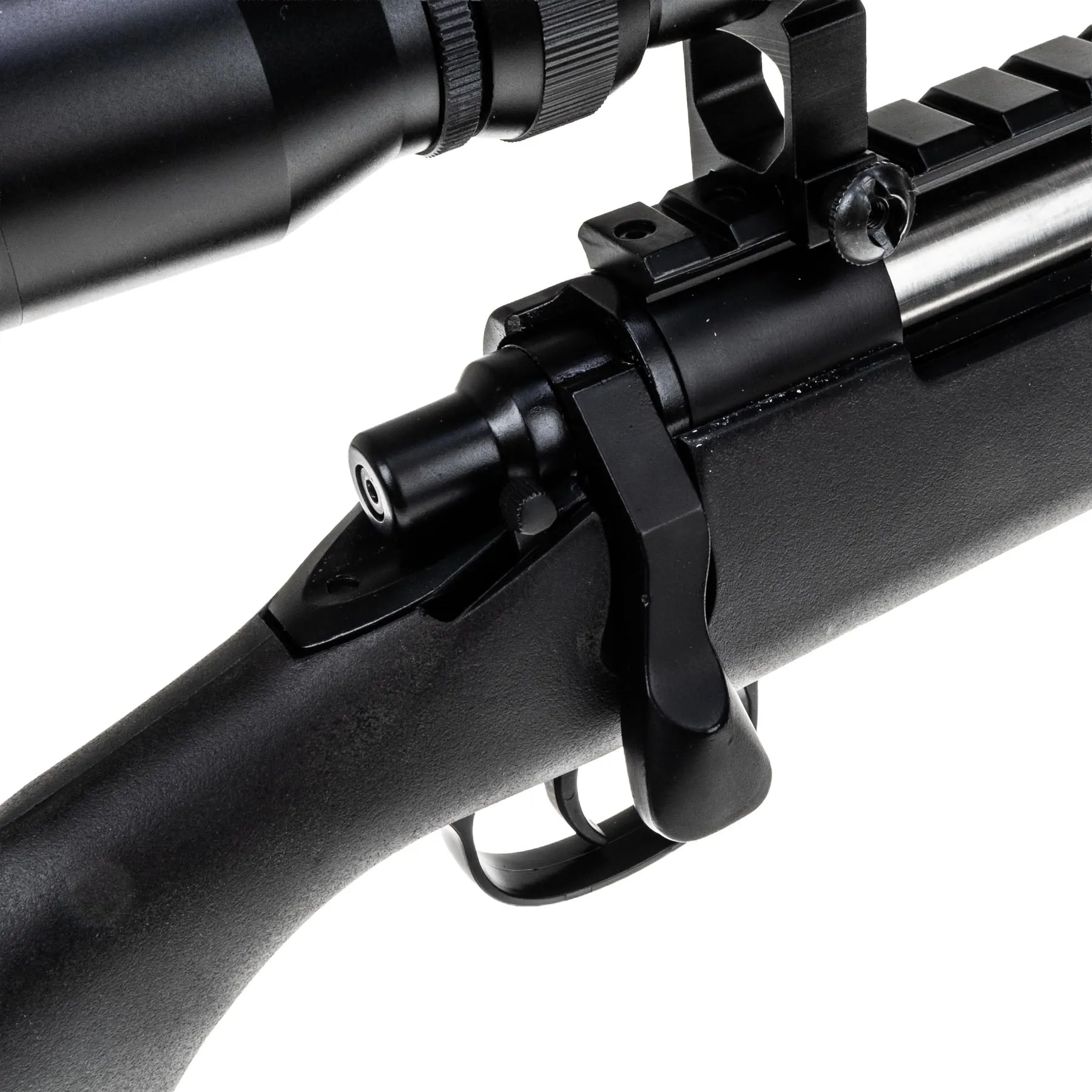 WELL MB03 VSR10 Scharfschützengewehr w/ Scope & Bipod, Black