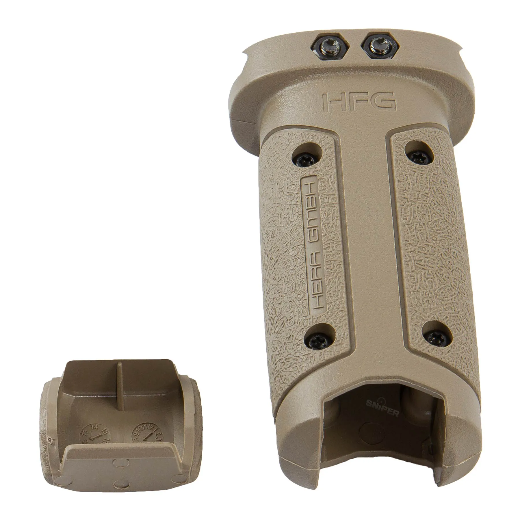 Hera Arms Picatinny vertical Foregrip, Tan