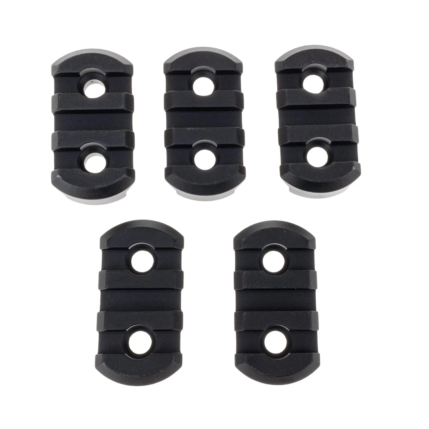 5KU 3-Slot Rail for M-Lok & Keymod 5pcs, Black