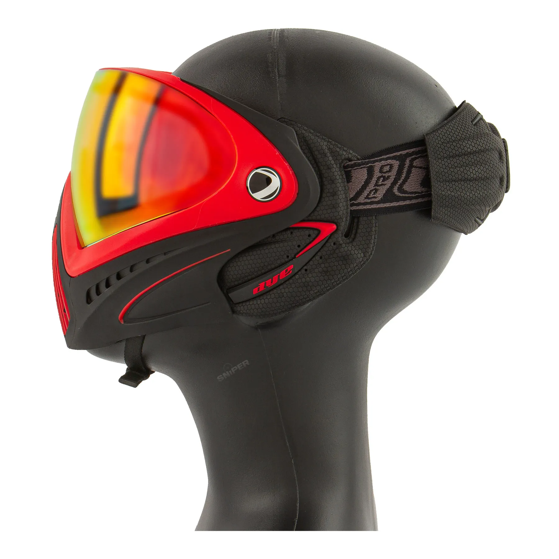 DYE I4 PRO Thermal Mask Meltdown, black red
