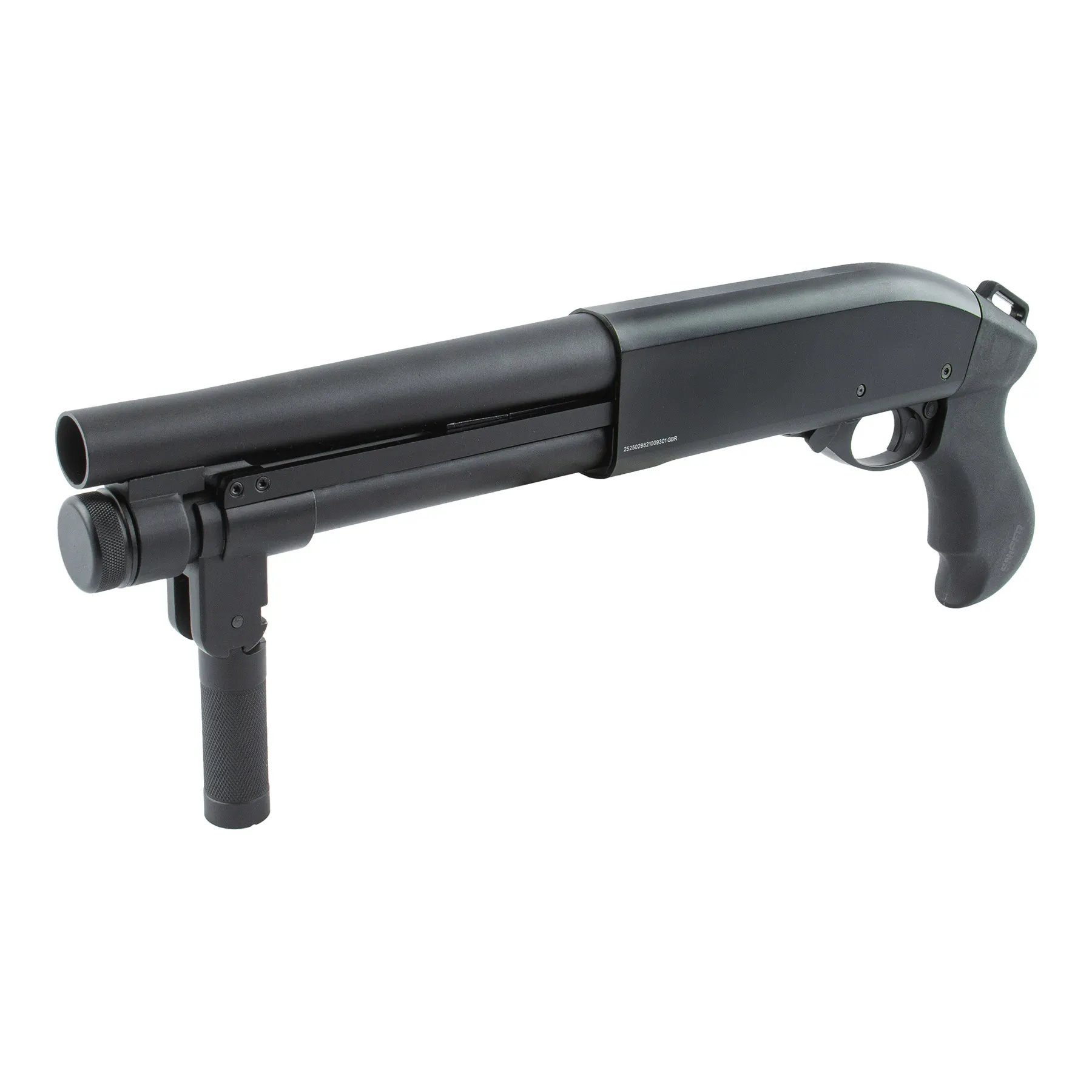 M870 Tri-Shot Action Pumpgun, Short, Black