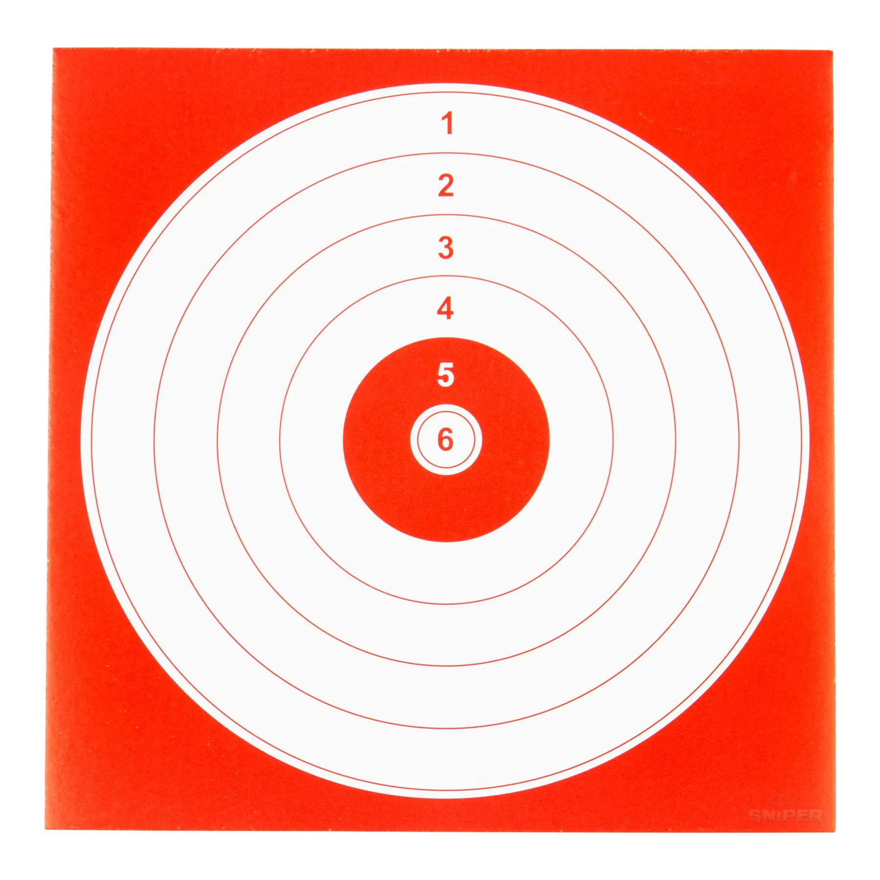 Reapo 14x14cm Shooting Target, 100Stk Reapo 14x14cm Shooting Target, 100Stk