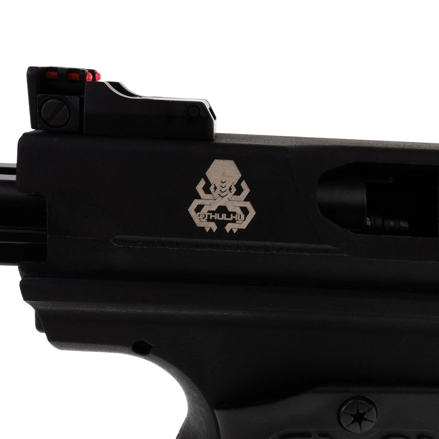 Lancer Tandemkross Cthulhu GBB Softair Pistole, Black/Gold