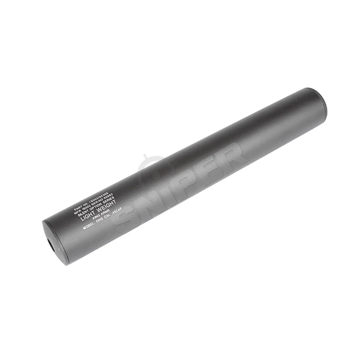 LW Silencer 290x40mm CCW, Black