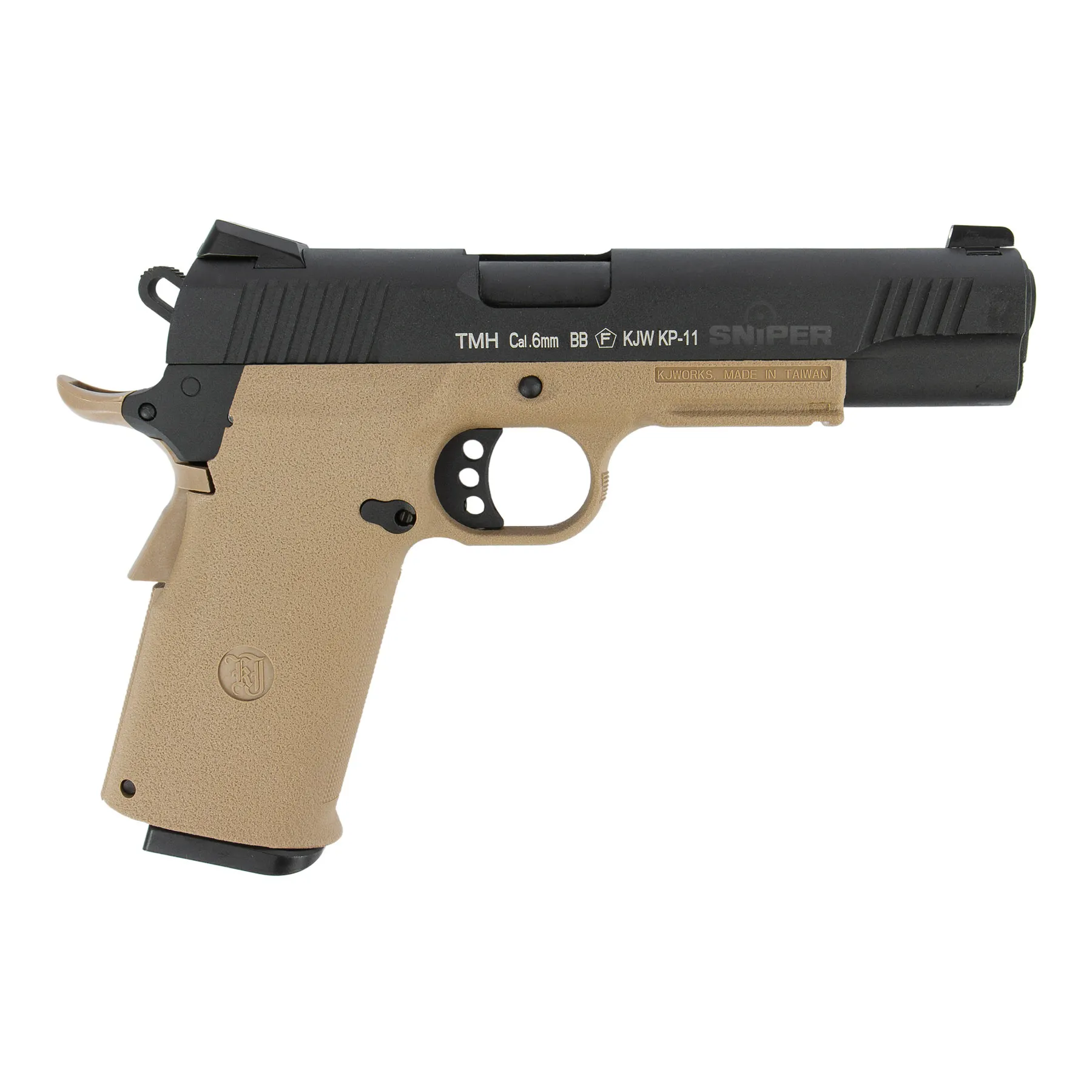 KJ Works KP 11 Full Metal Tan GBB Softair
