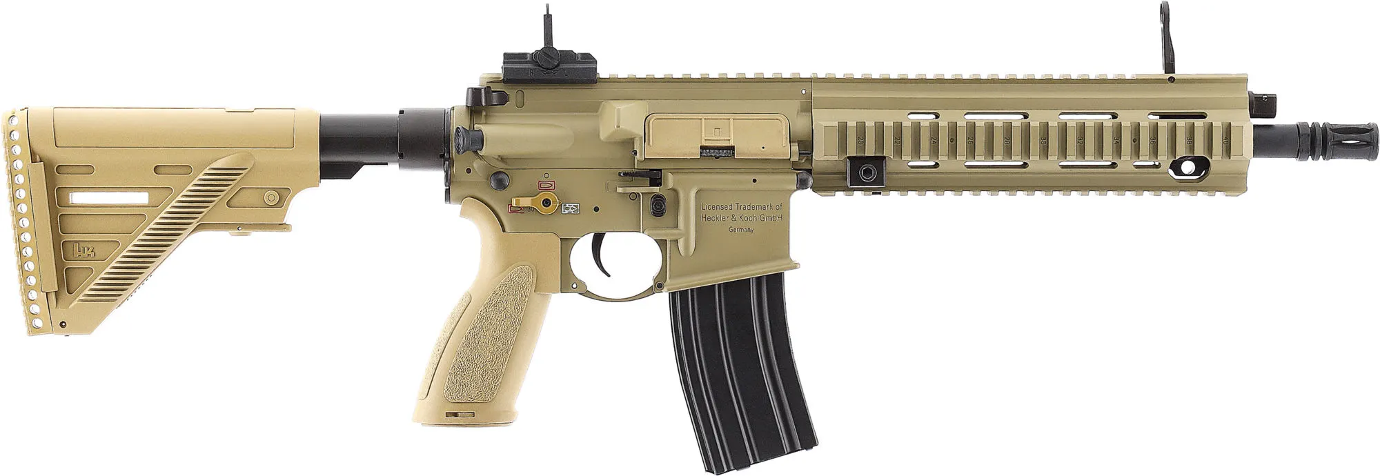 Heckler und Koch HK416 A5 EyeTrace SL (S)AEG, Tan/Brown