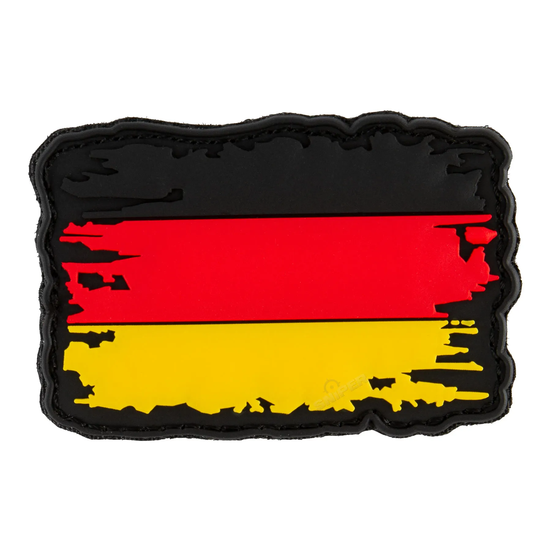 Patch PVC 3D Deutschland, vintage