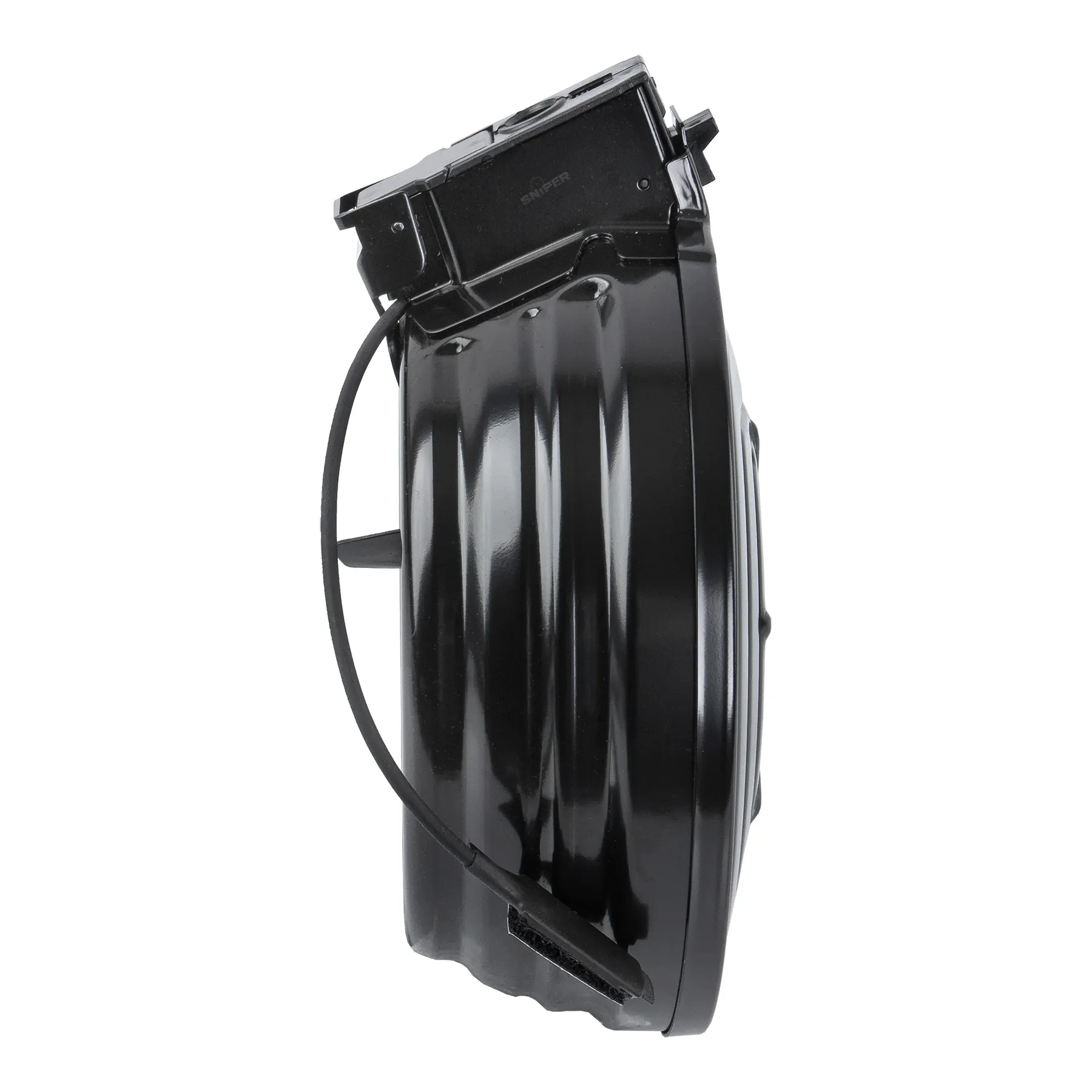 SRC AK Electric Drum Mag, 2500rds, Black SRC AK Electric Drum Mag, 2500rds, Black