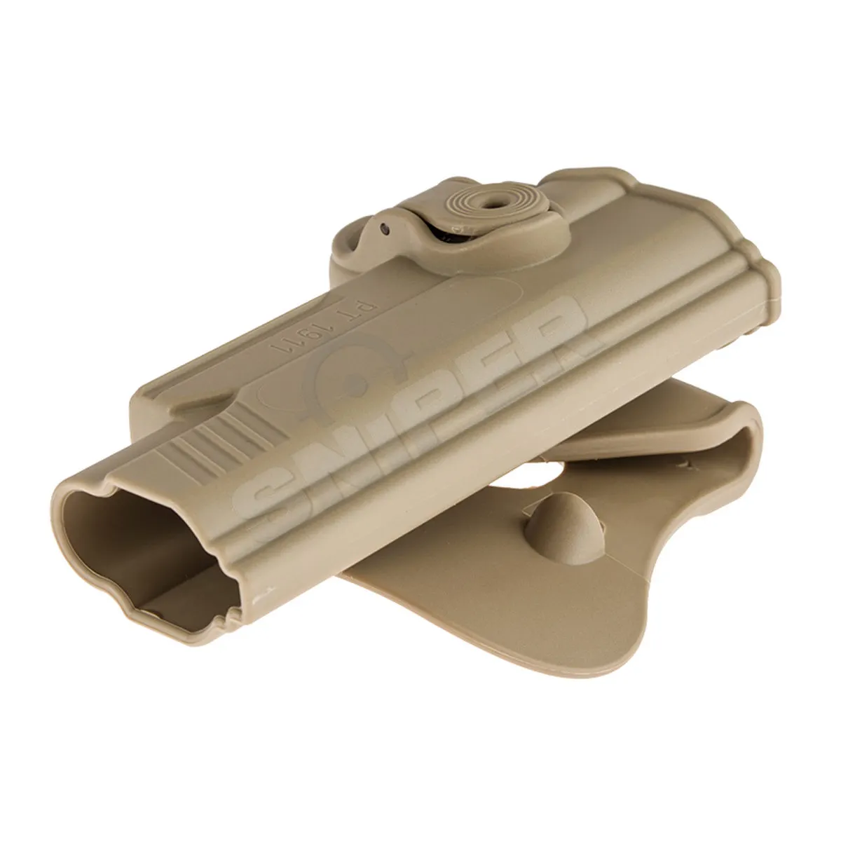 Holster für 1911 with/without Rail, Tan