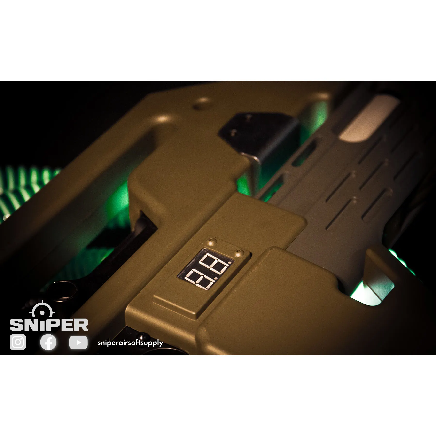Snow Wolf M41A Alien Pulse Rifle AEG, Green