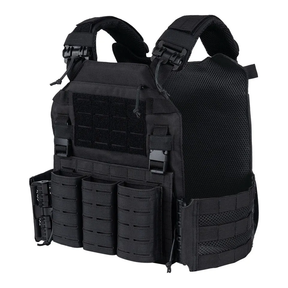 Reapo QR Plate Carrier Lasercut, Black