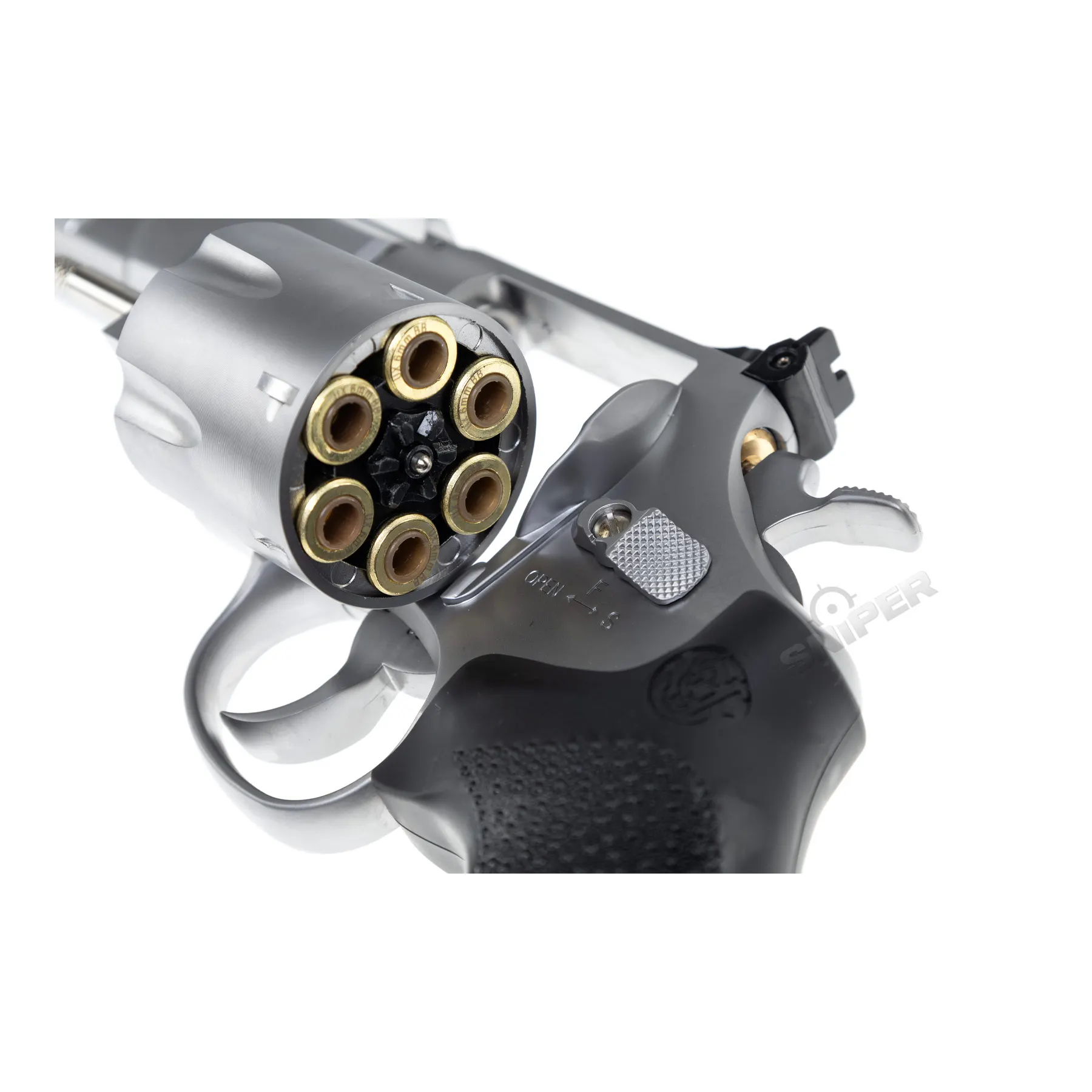 Smith & Wesson 629 6" Competitor Co2 Revolver, Black