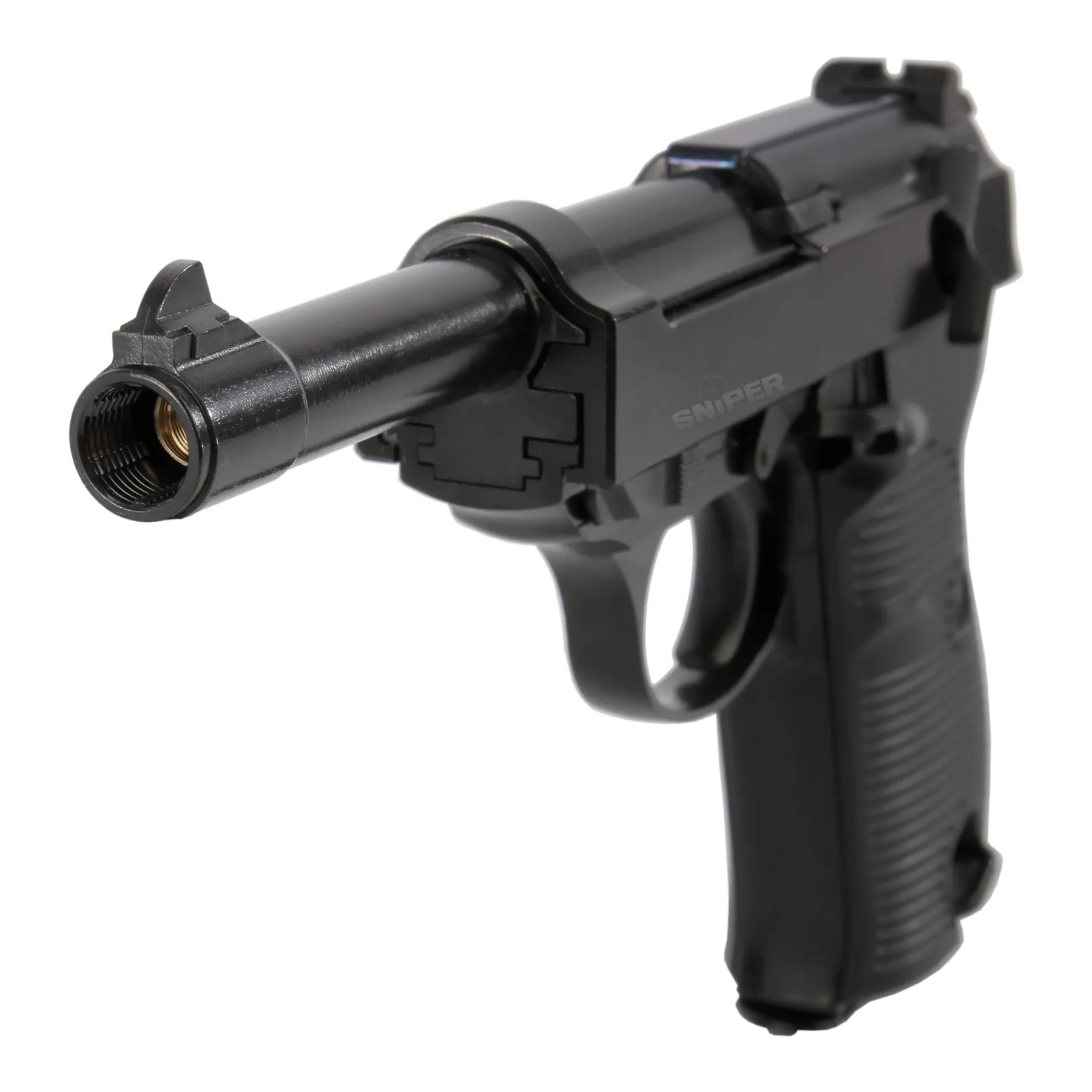 WE Militärpistole Full Metal GBB Softair Pistole