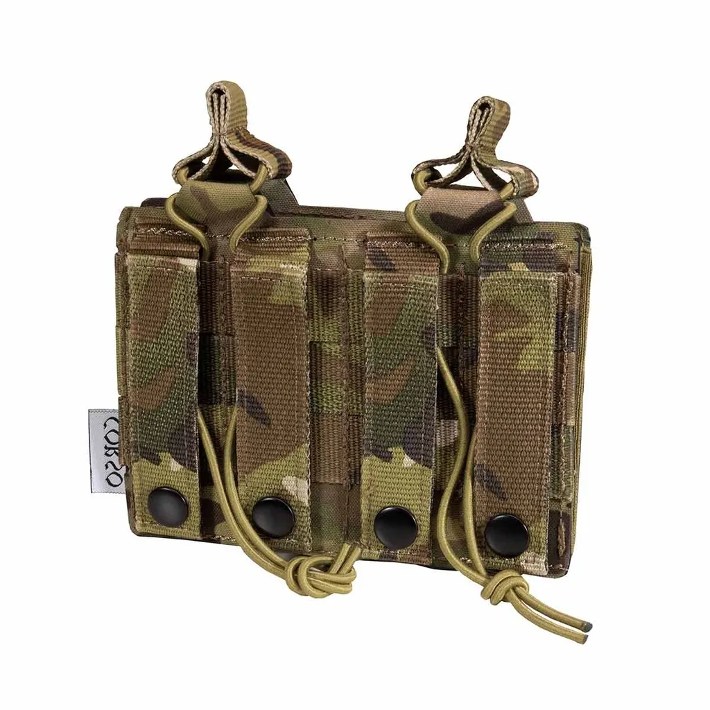 Corso Tactical Double Mag-Pouch Dagger MK1 für M4, Camo
