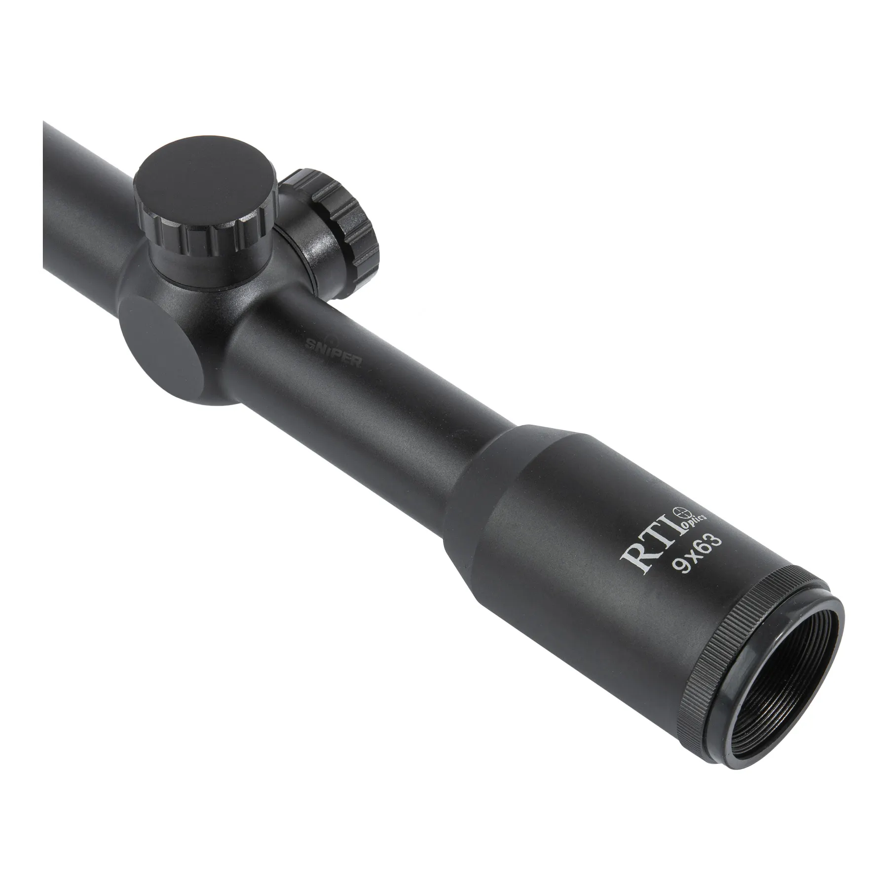 RTI 9x63 Tubular Zielfernrohr, Black