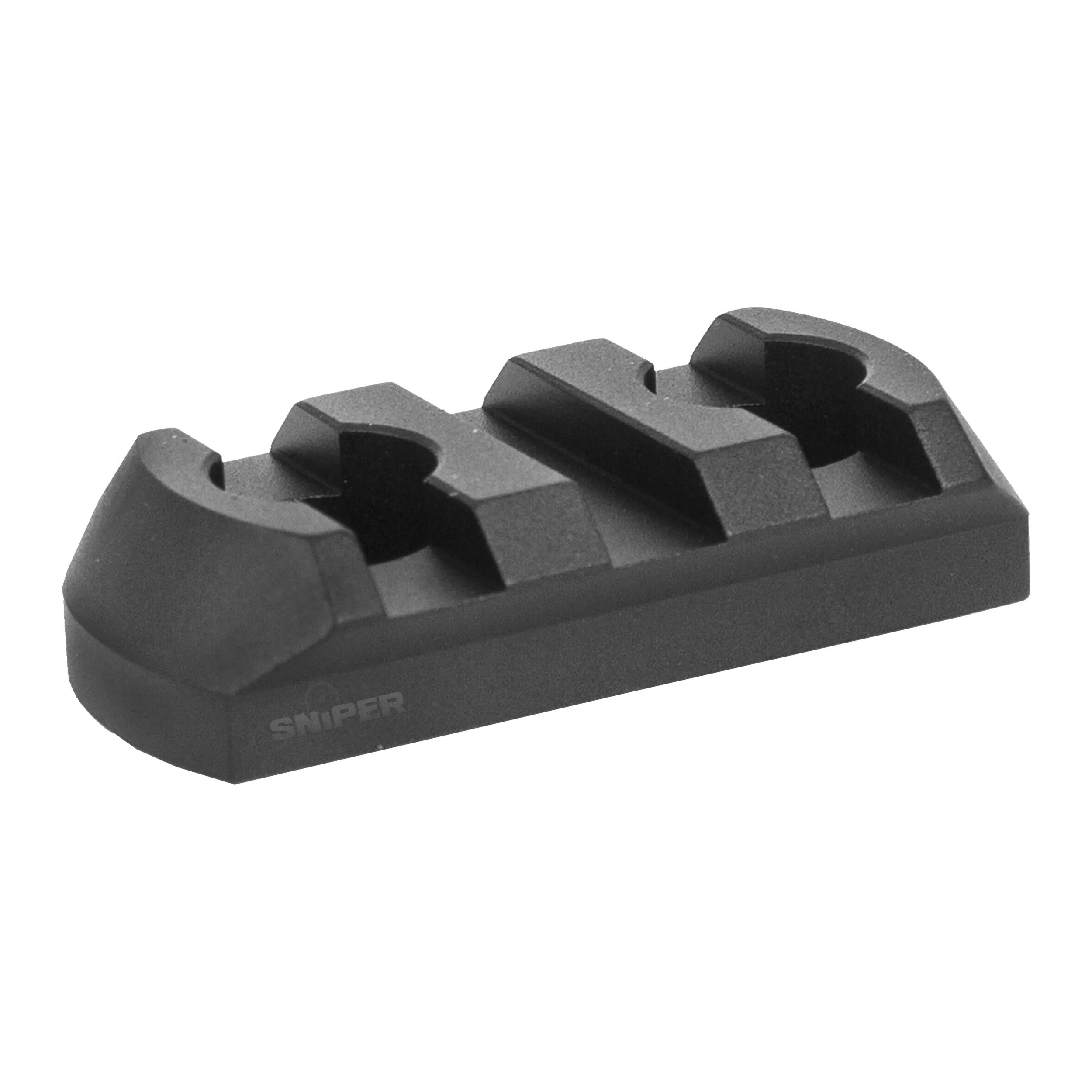 M-Lok Rail 3 Slots, Black