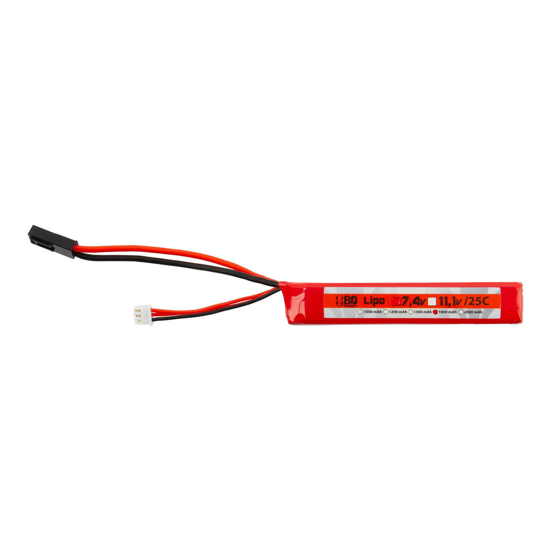 Tamiya 7,4V 1800mAh 25C LiPo Akku, 1 Stick