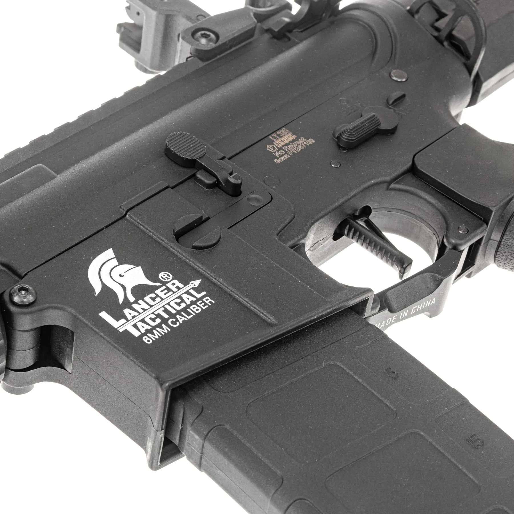 Lancer Tactical Enforcer Mod. Alpha Gen3 w/ Nebula ETU, Black Lancer Tactical Enforcer Mod. Alpha Gen3 w/ Nebula ETU, Black