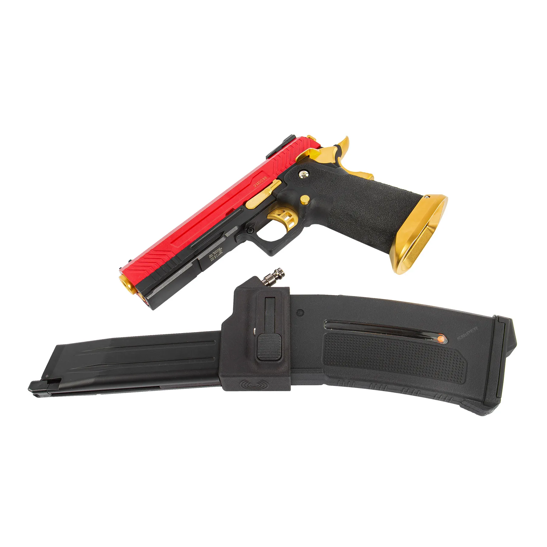 HPA Set HX1104 Hi-Capa 5.1 + Bottle + Creeper US + PTS HPA Set HX1104 Hi-Capa 5.1 + Creeper US + PTS