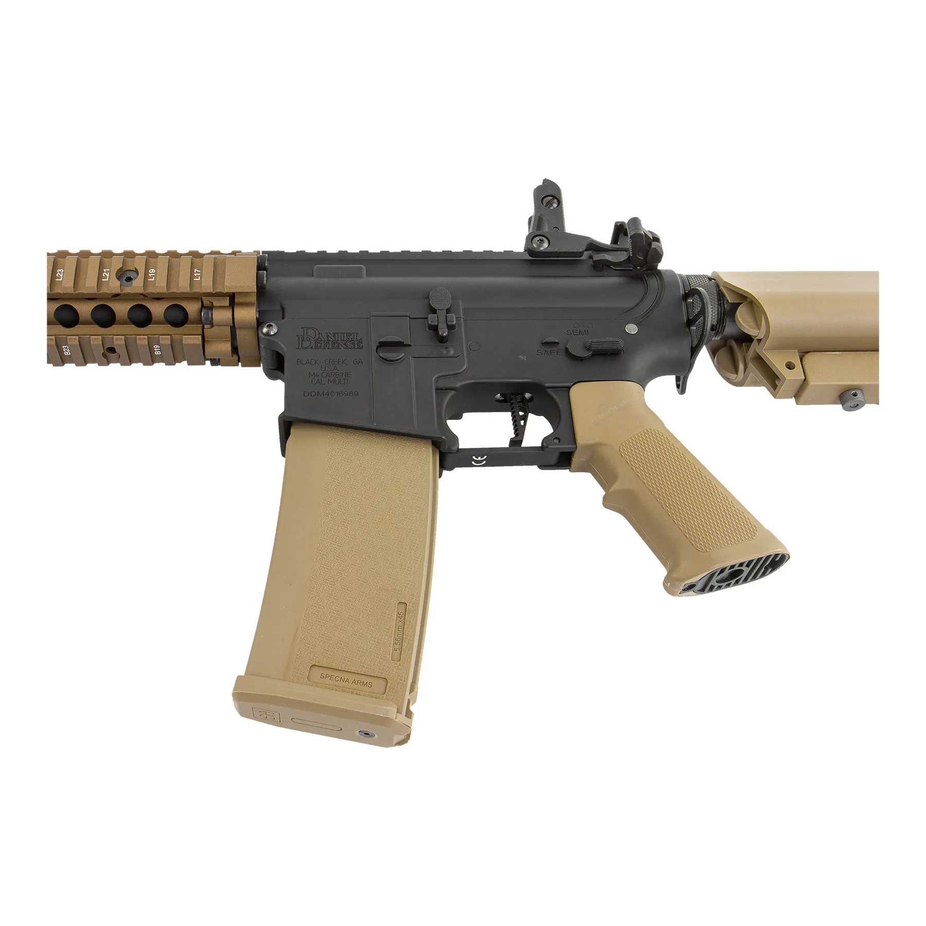 SA-E19 Edge 2.0 Daniel Defense MK18 (S)AEG, Chaos Bronze