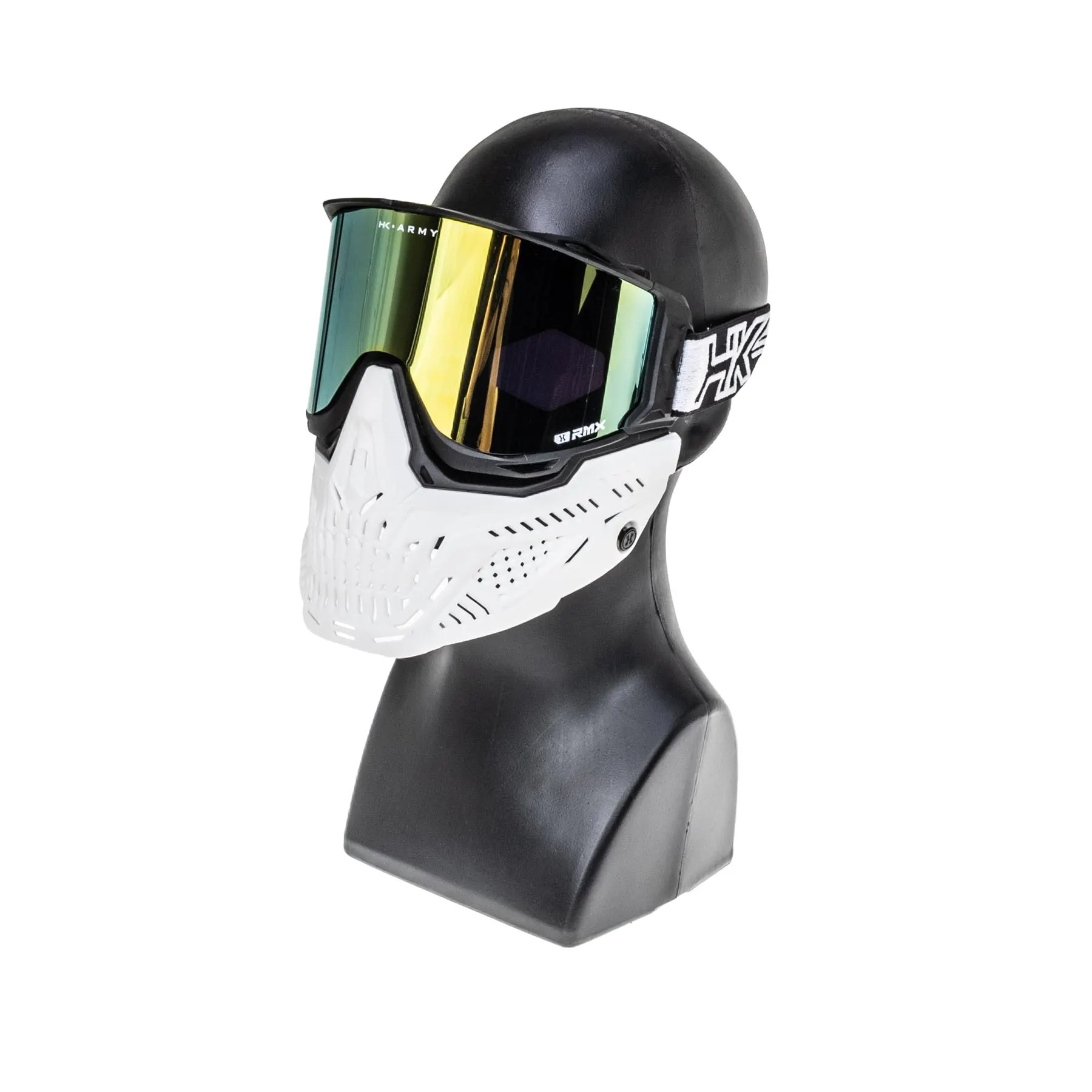 RMX GHOST Edition Goggle System, white gold #1