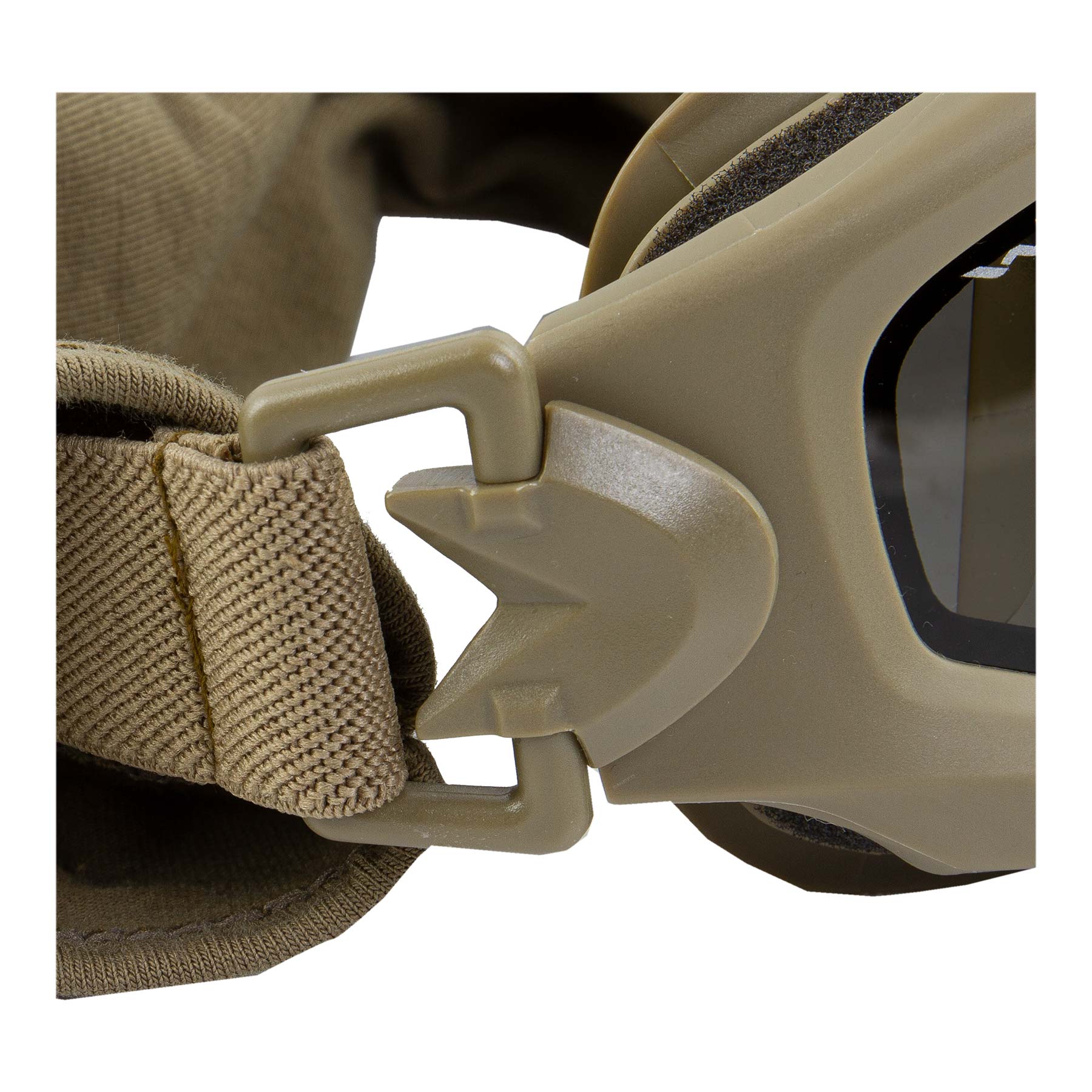 WileyX Tan Frame Spear Dual Lens, Grey/Clear/Light Rust Lens