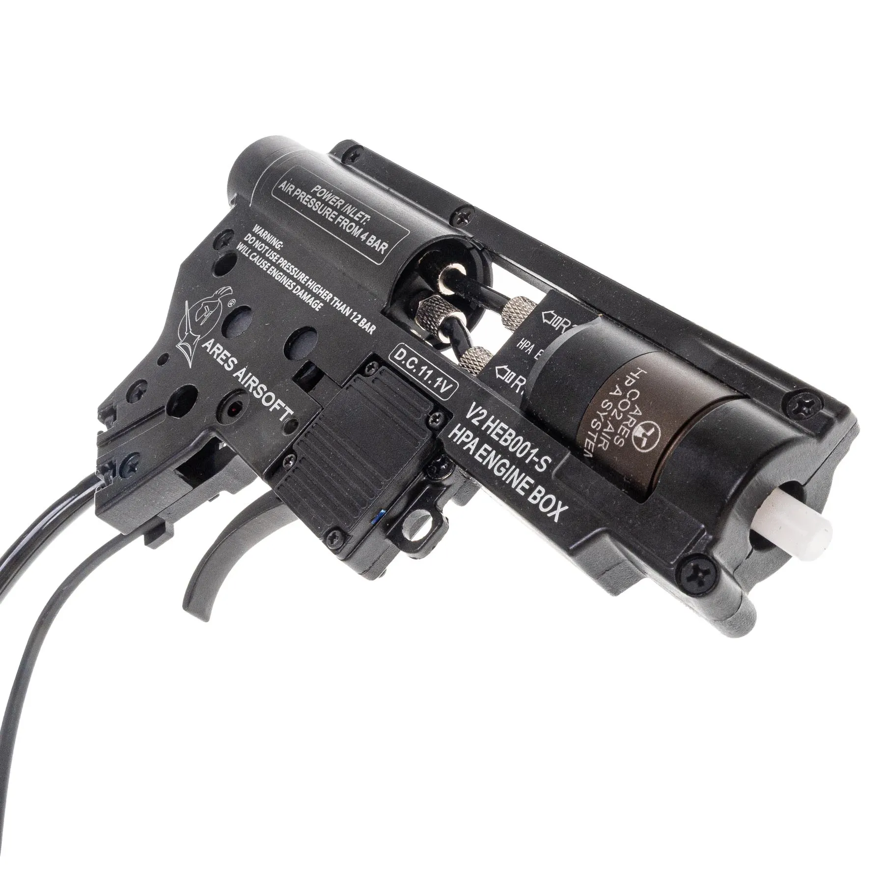 Ares Drop-In HPA Conversion Kit für V2 Gearbox, Semi-Only Ares Drop-In HPA Conversion Kit für V2 Gearbox, Semi-Only