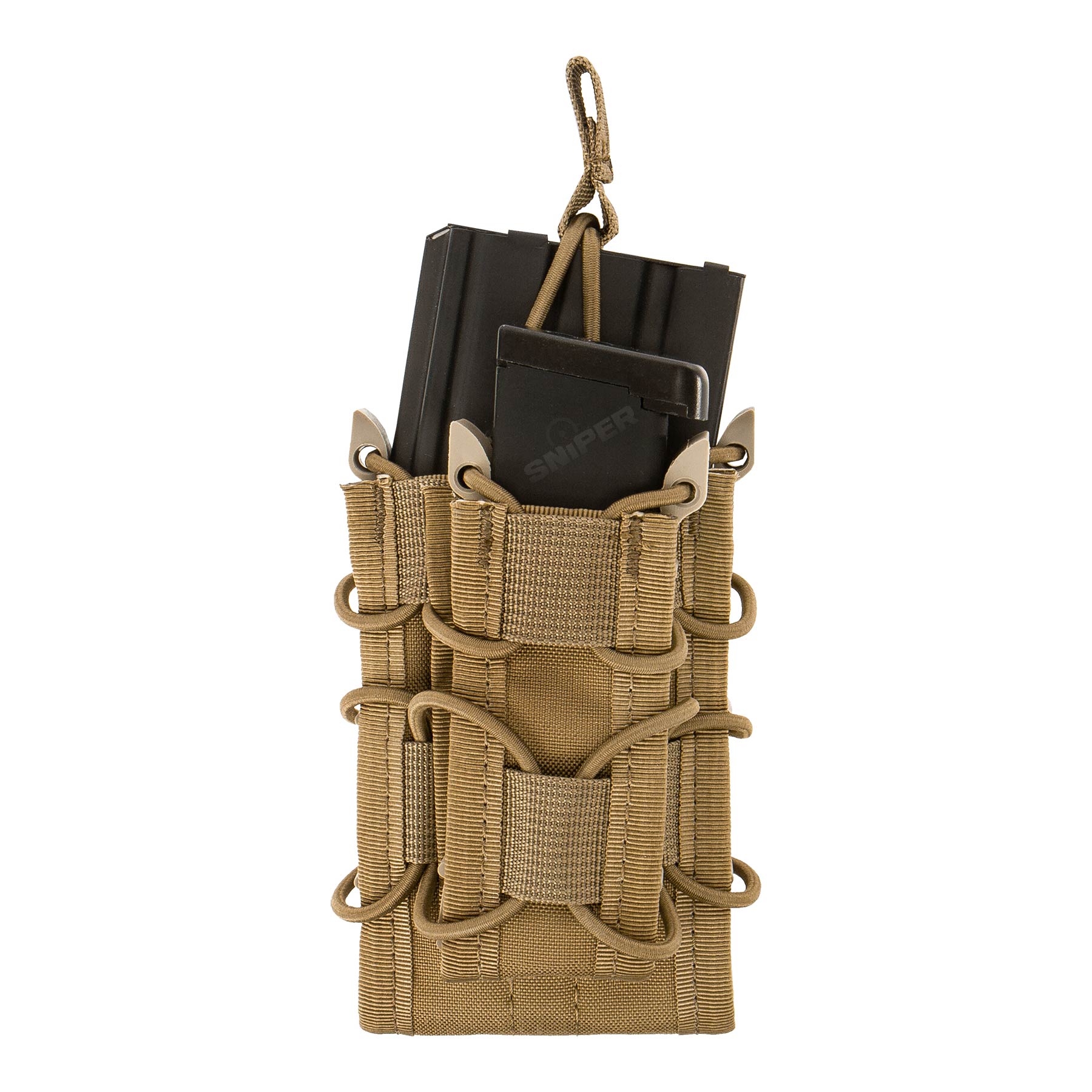 M4 & Pistol fast Mag Pouch, Coyote Brown