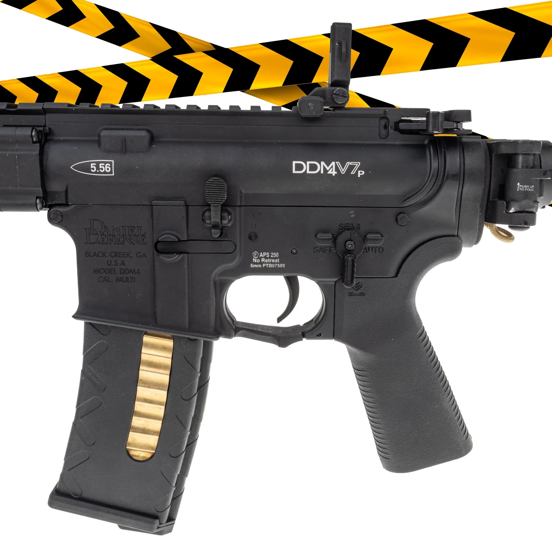 B-Ware EMG Daniel Defense V7P GBB Softair Rifle, Black