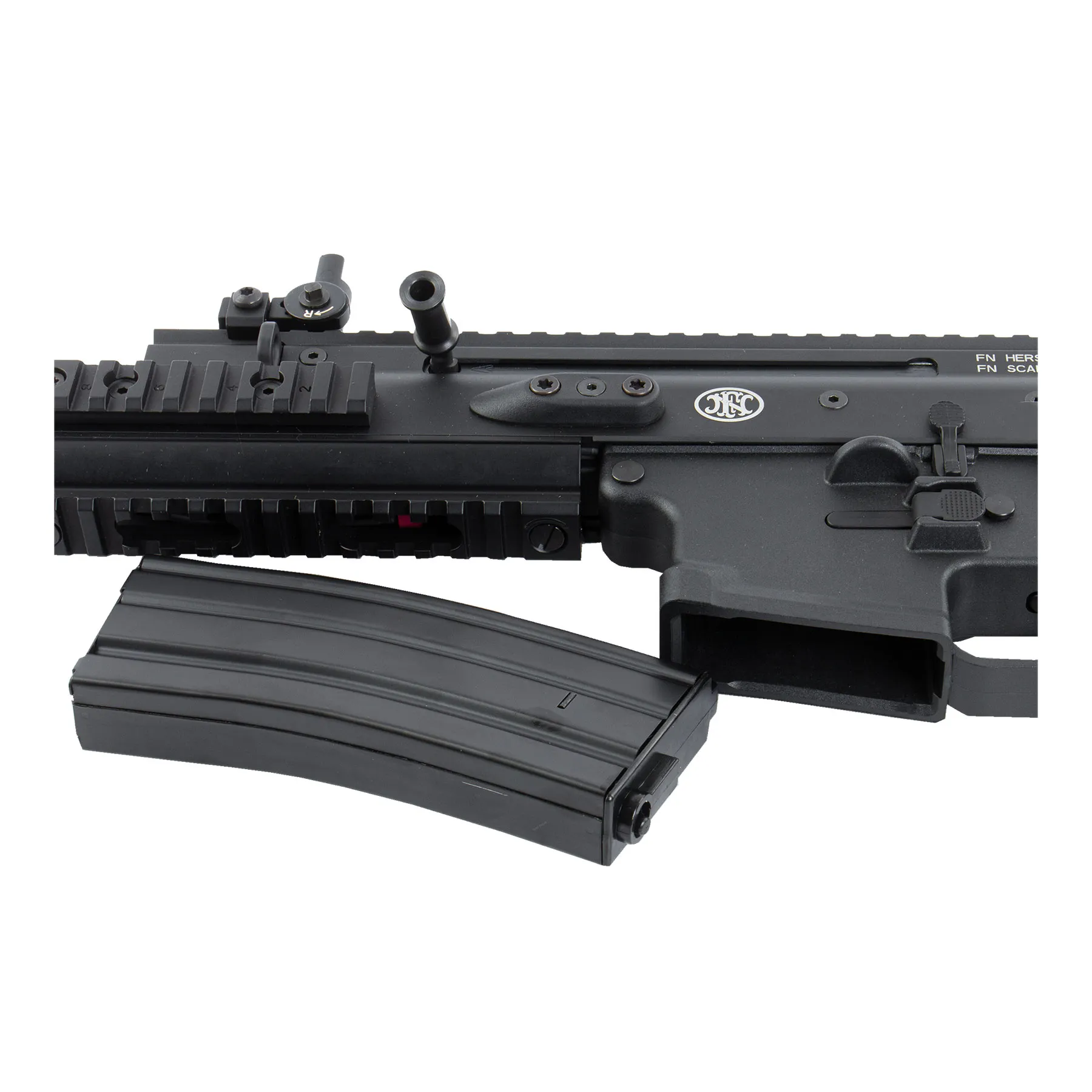 FN SCAR SC PDW 2023, (S)AEG, Black