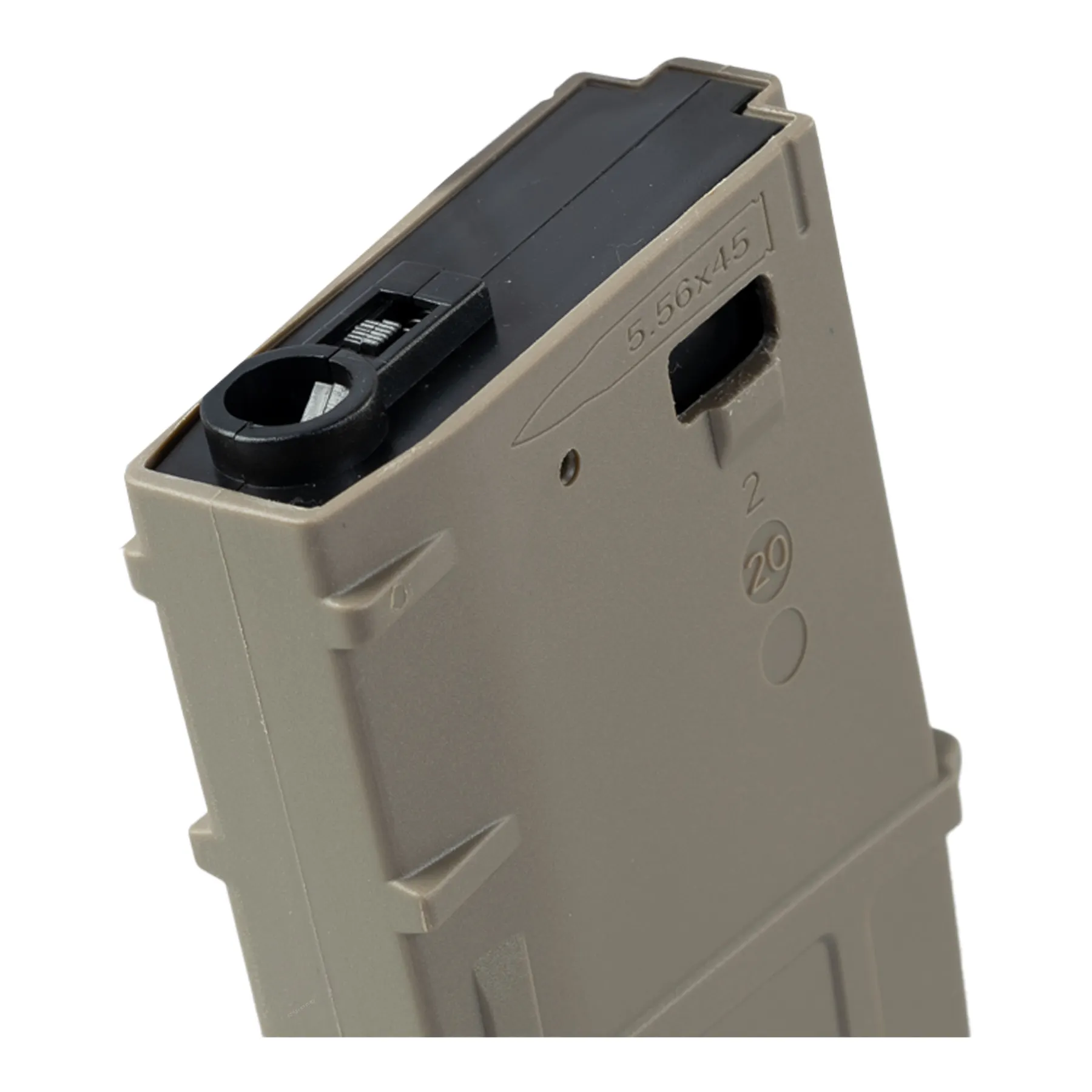 Mid-Cap D-Mag für M4, 30/135rds, fde
